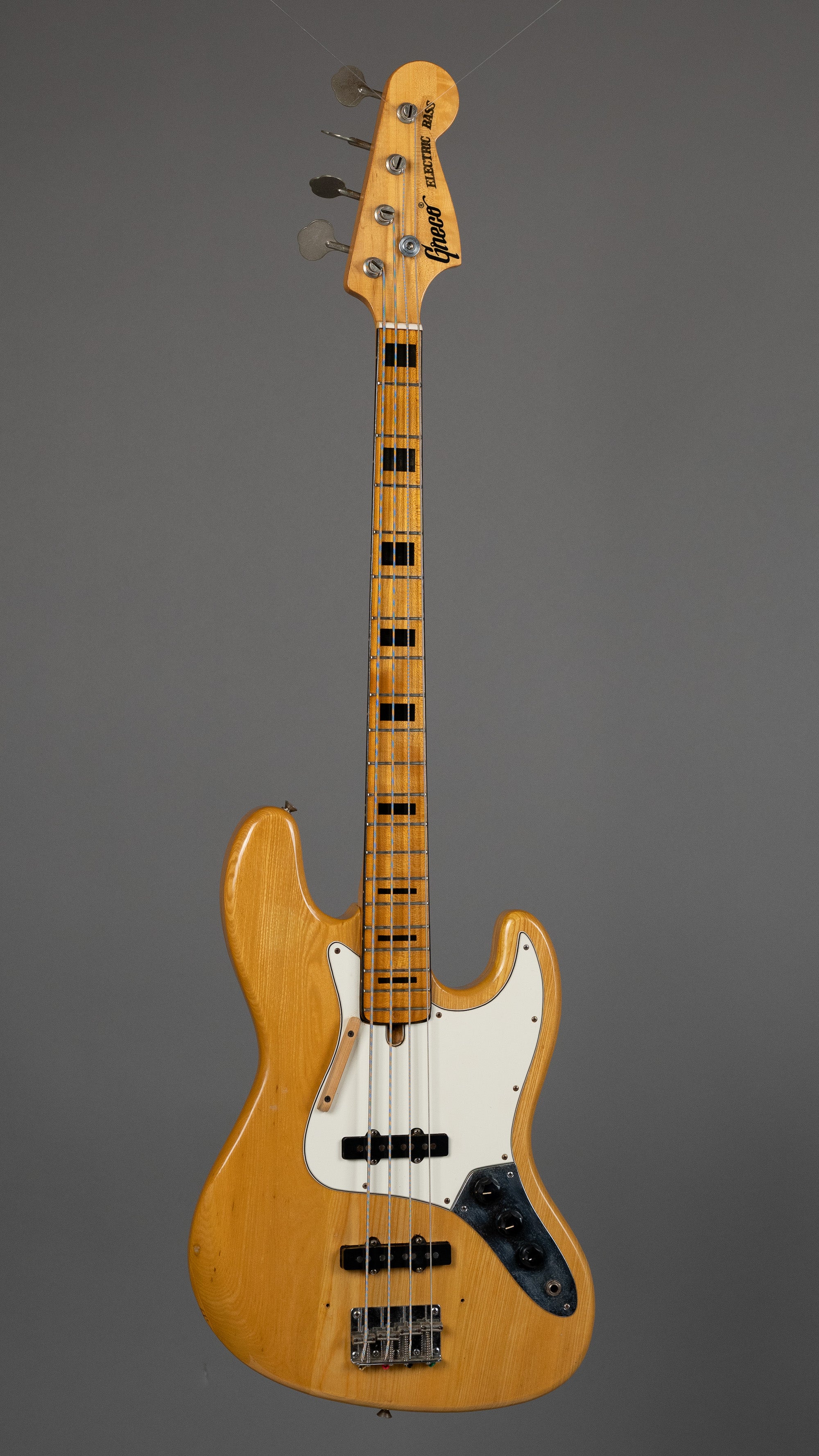 c1974 Greco Electric Bass 'Jazz Bass' (Japan, Natural)