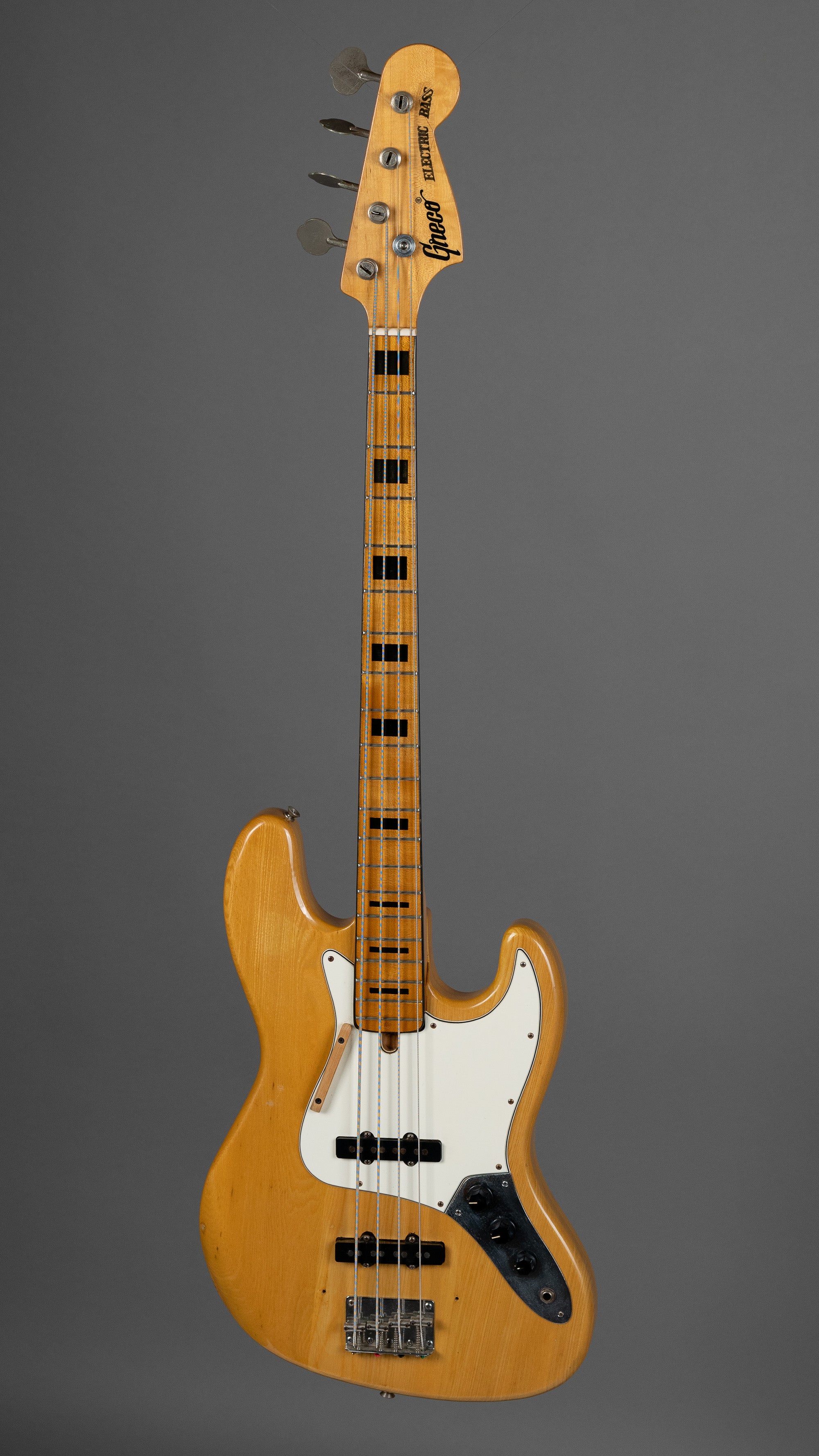 c1974 Greco Electric Bass 'Jazz Bass' (Japan, Natural)