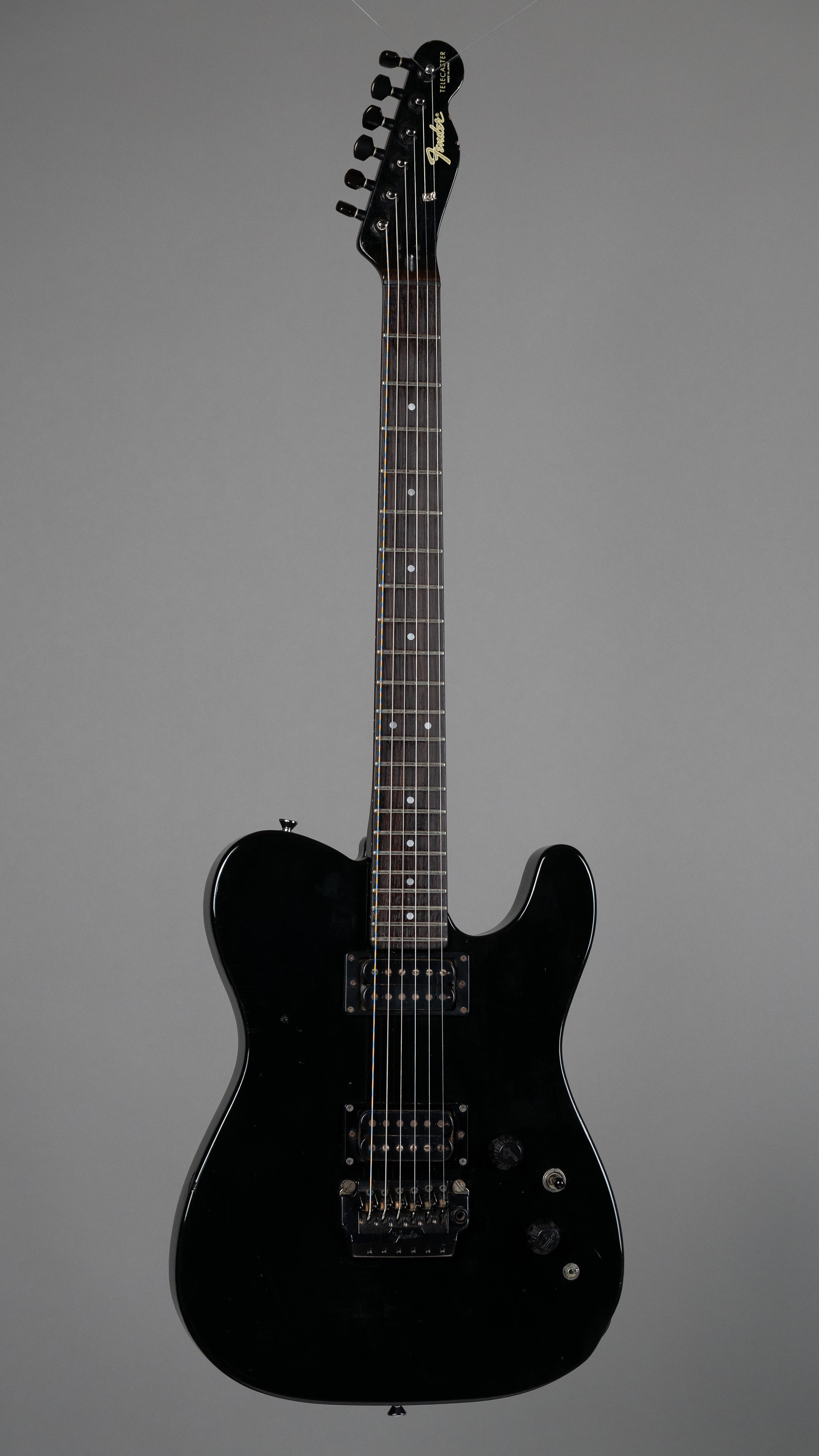 1985 Fender TL-555 Boxer Telecaster Black (Japan, Black, Gig Bag)