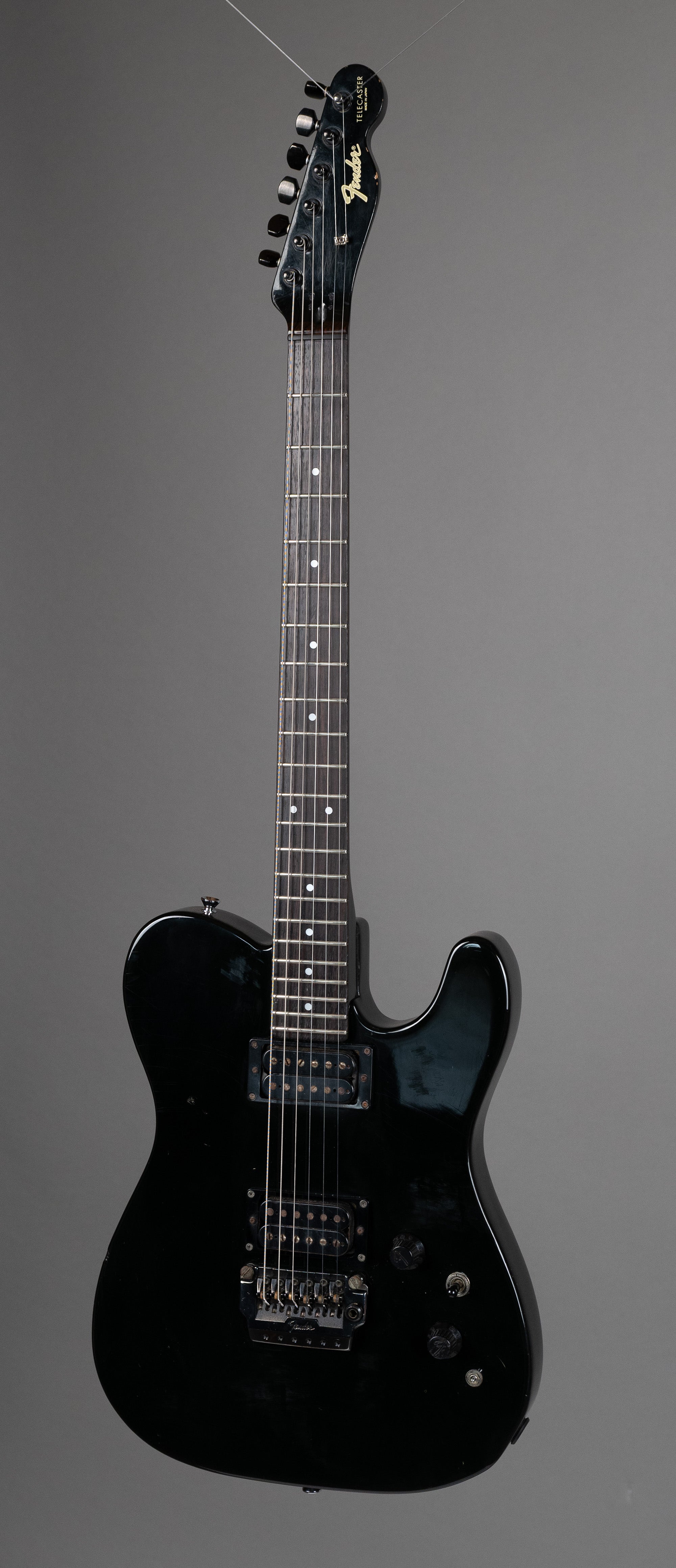 1985 Fender TL-555 Boxer Telecaster Black (Japan, Black, Gig Bag)