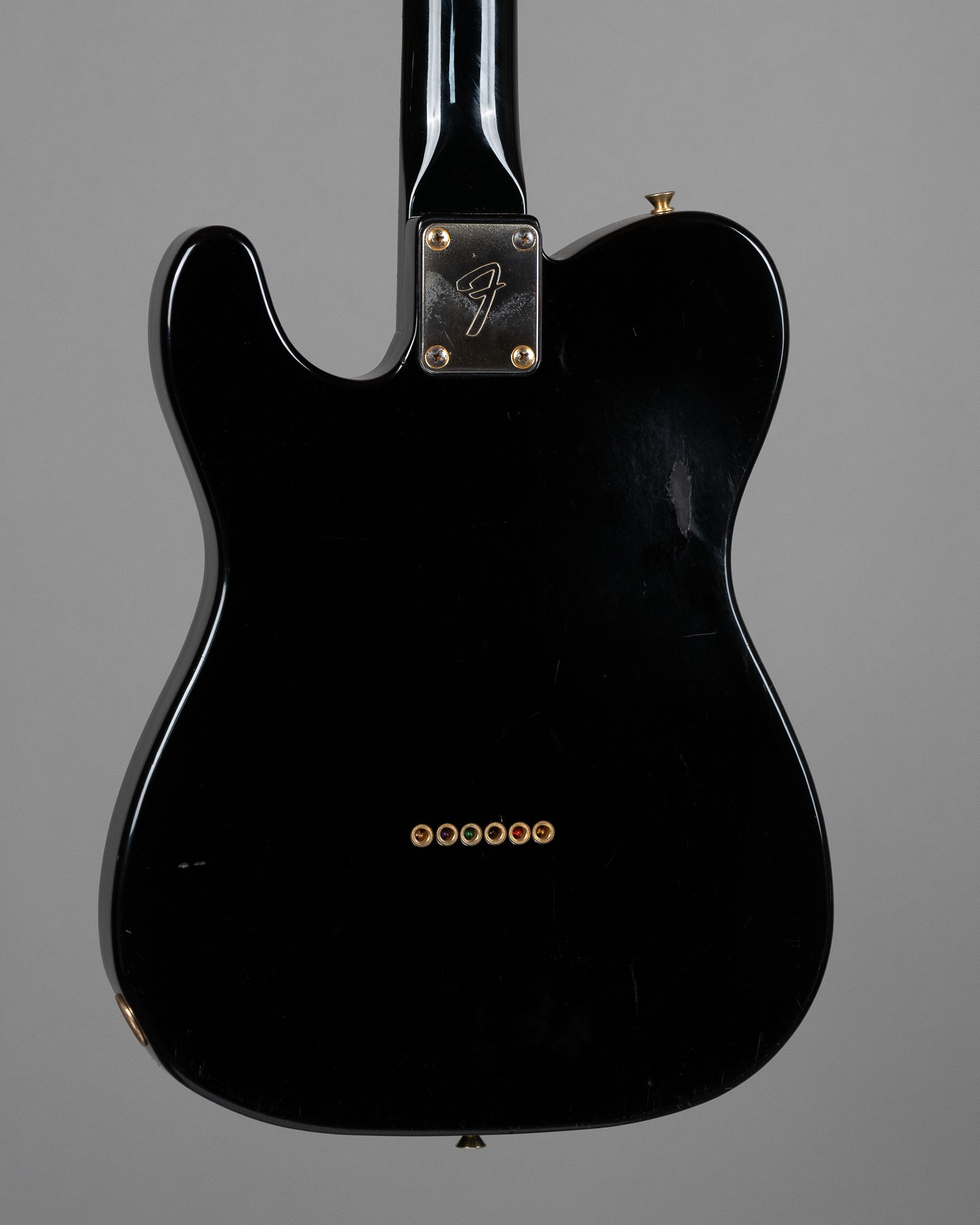 c1988 Fender Telecaster TLG60-80 (Japan, Black w/ Gold Hardware, Gig Bag)