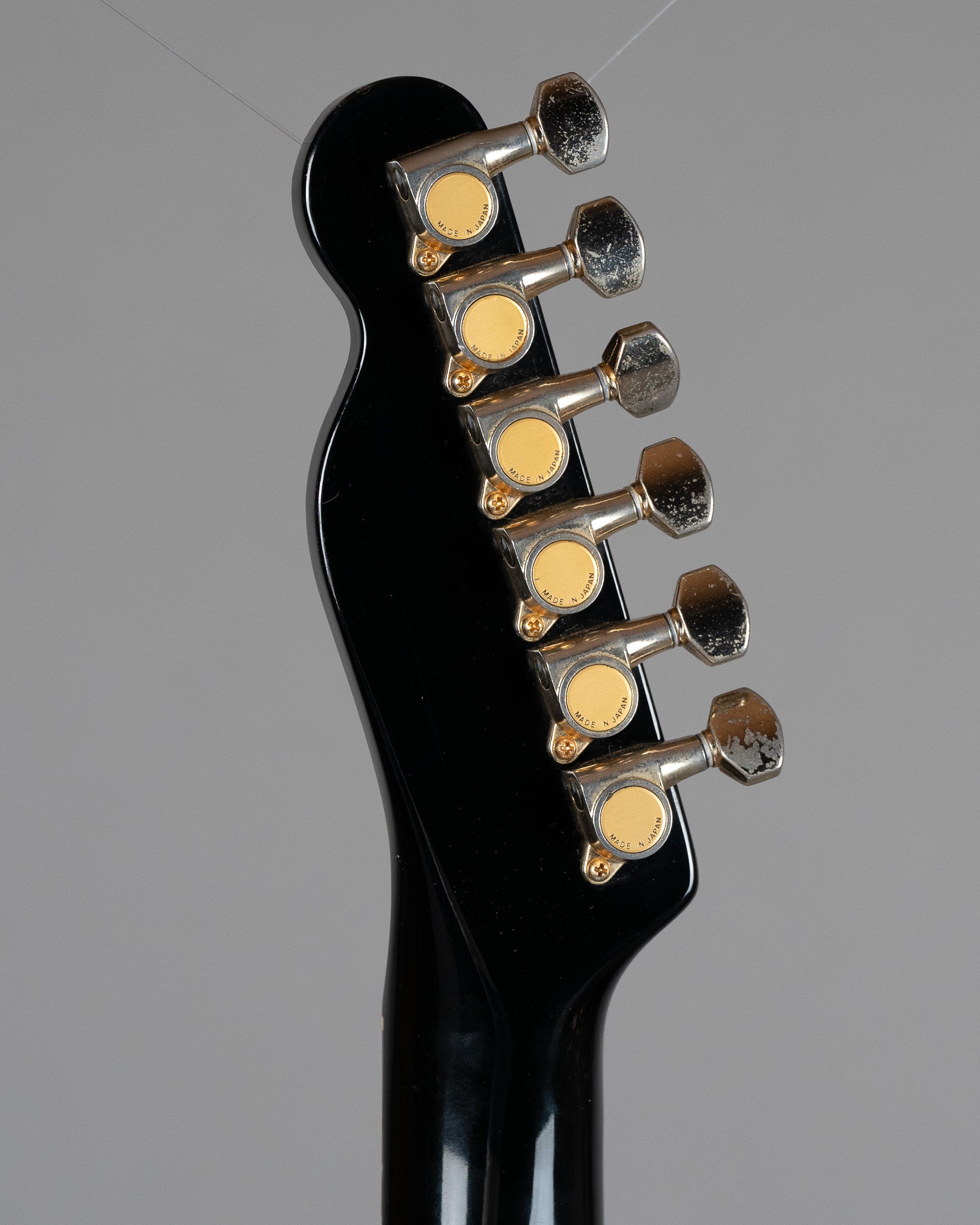 c1988 Fender Telecaster TLG60-80 (Japan, Black w/ Gold Hardware, Gig B