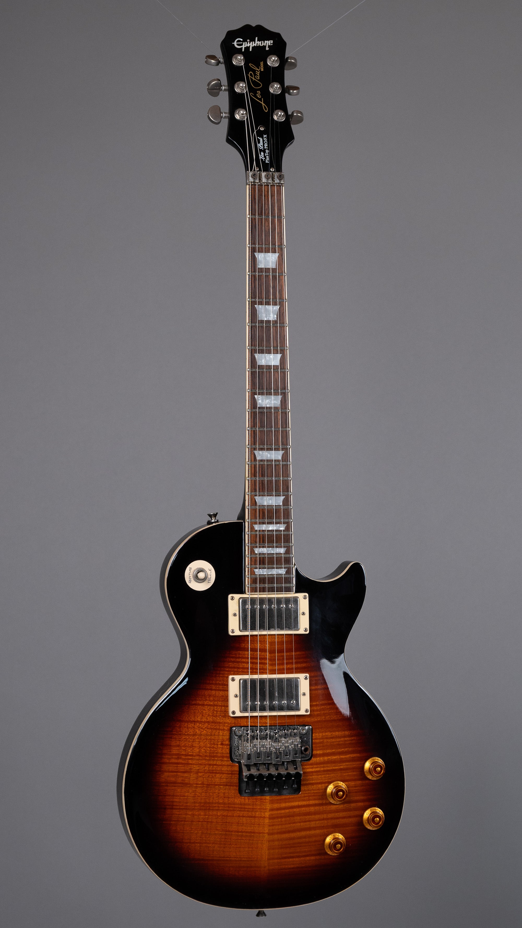 2010 Epiphone Les Paul Plus Top PRO/FX (China, Sunburst, OHSC)