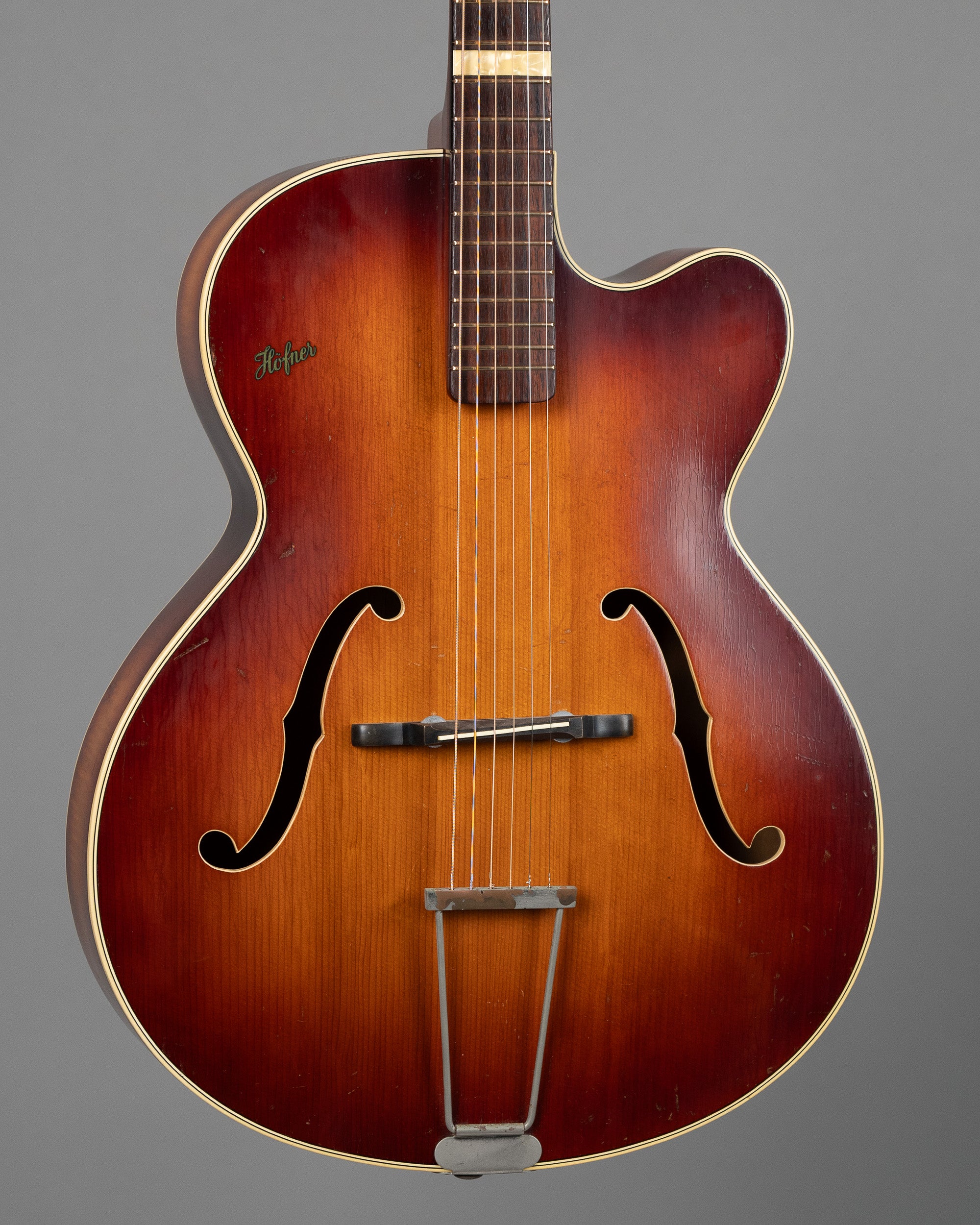 1950s Hofner 455 Archtop (Germany, Sunburst)