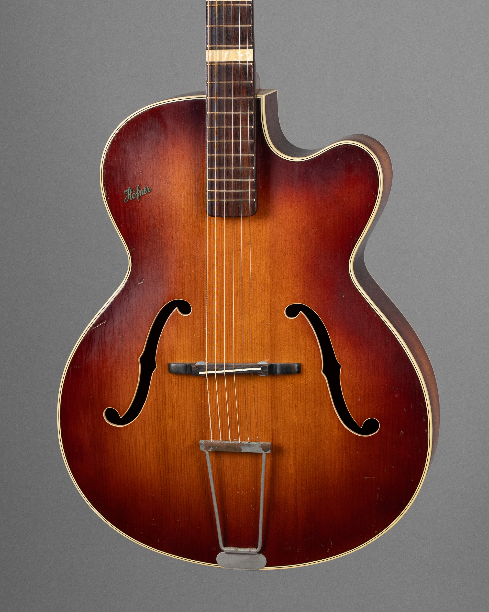 1950s Hofner 455 Archtop (Germany, Sunburst)