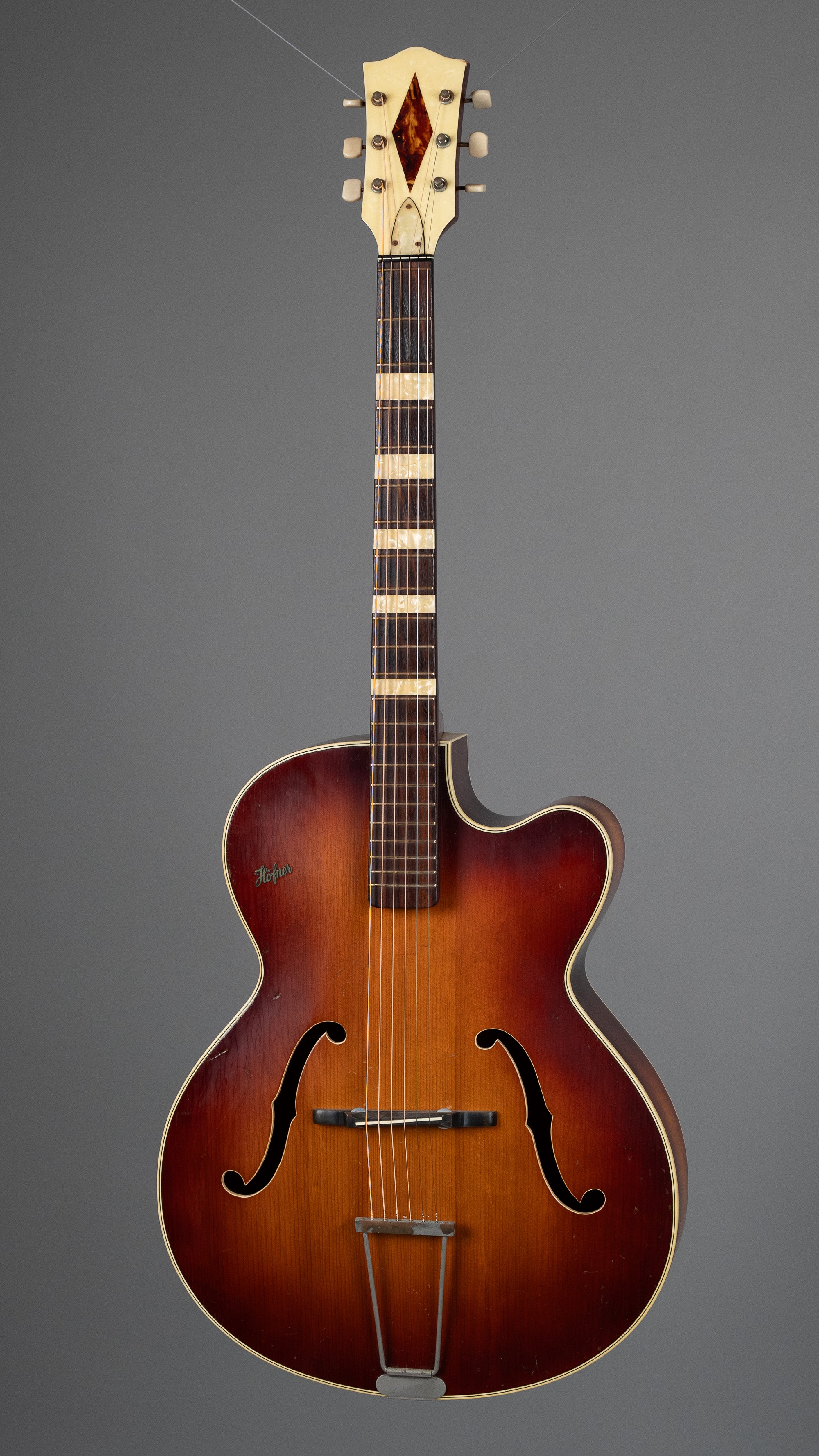 1950s Hofner 455 Archtop (Germany, Sunburst)