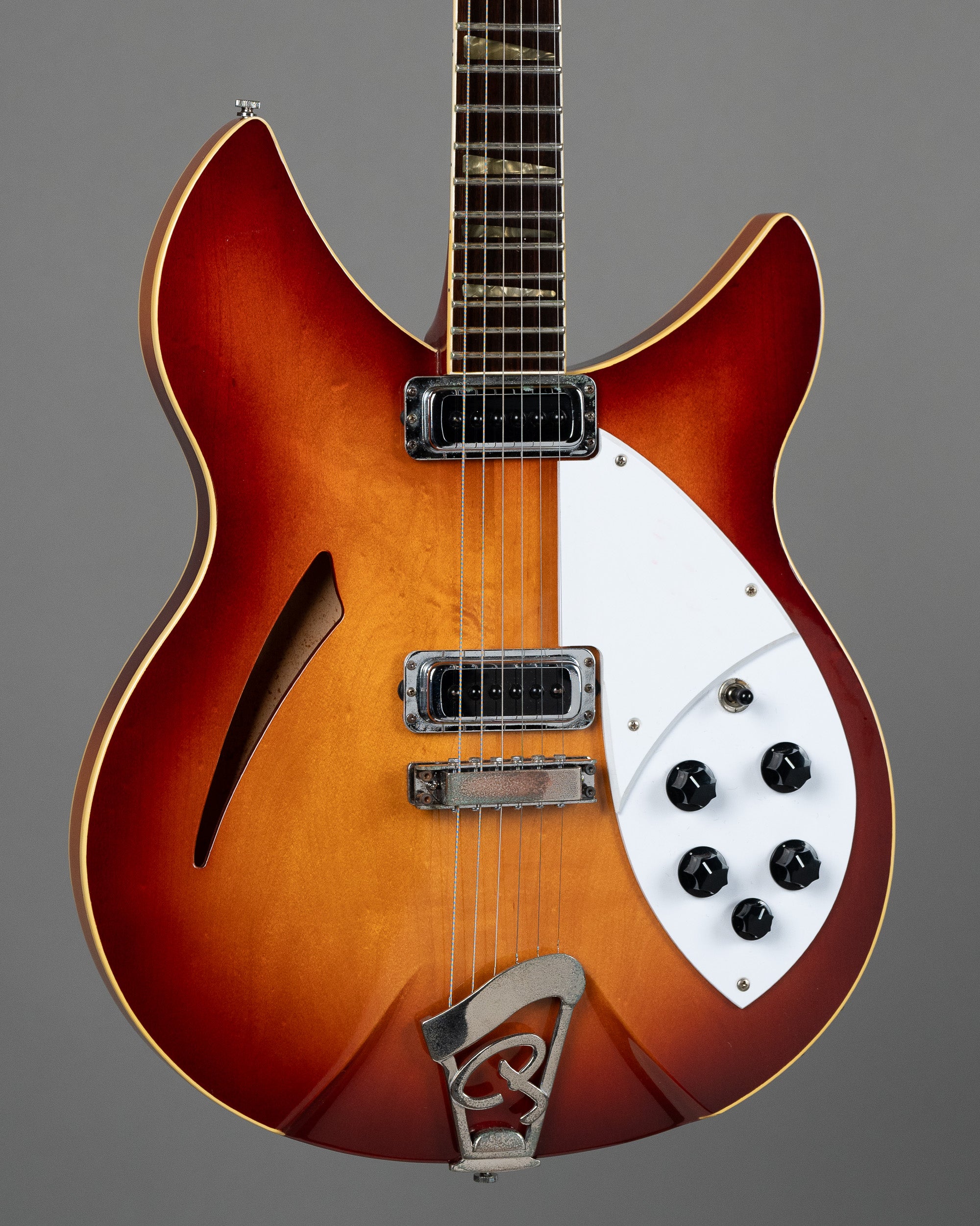 1983 Aria Pro II Rock 'n' Roller RG-900 'Ric 330' (Japan, Fireglo)