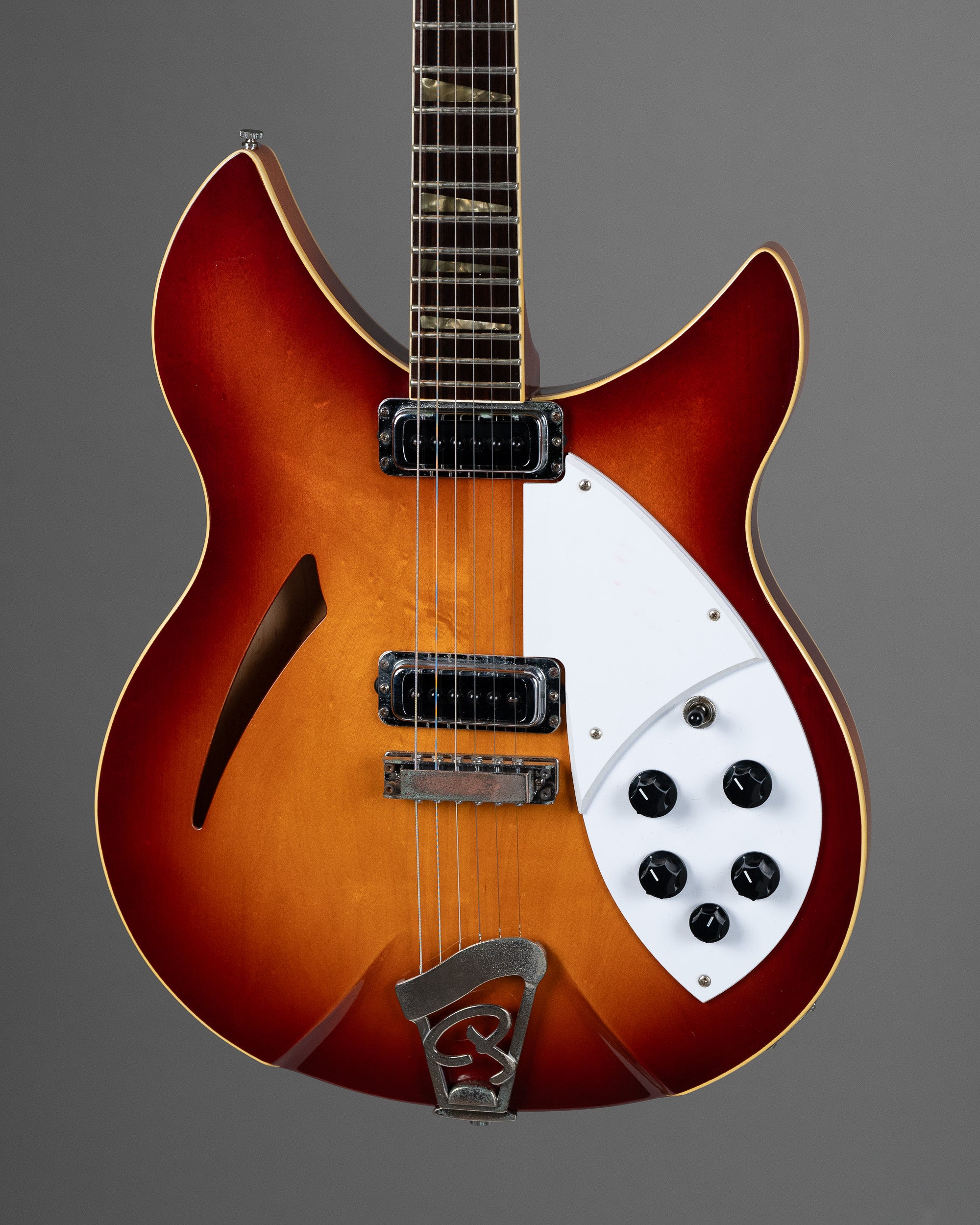 1983 Aria Pro II Rock 'n' Roller RG-900 'Ric 330' (Japan, Fireglo)