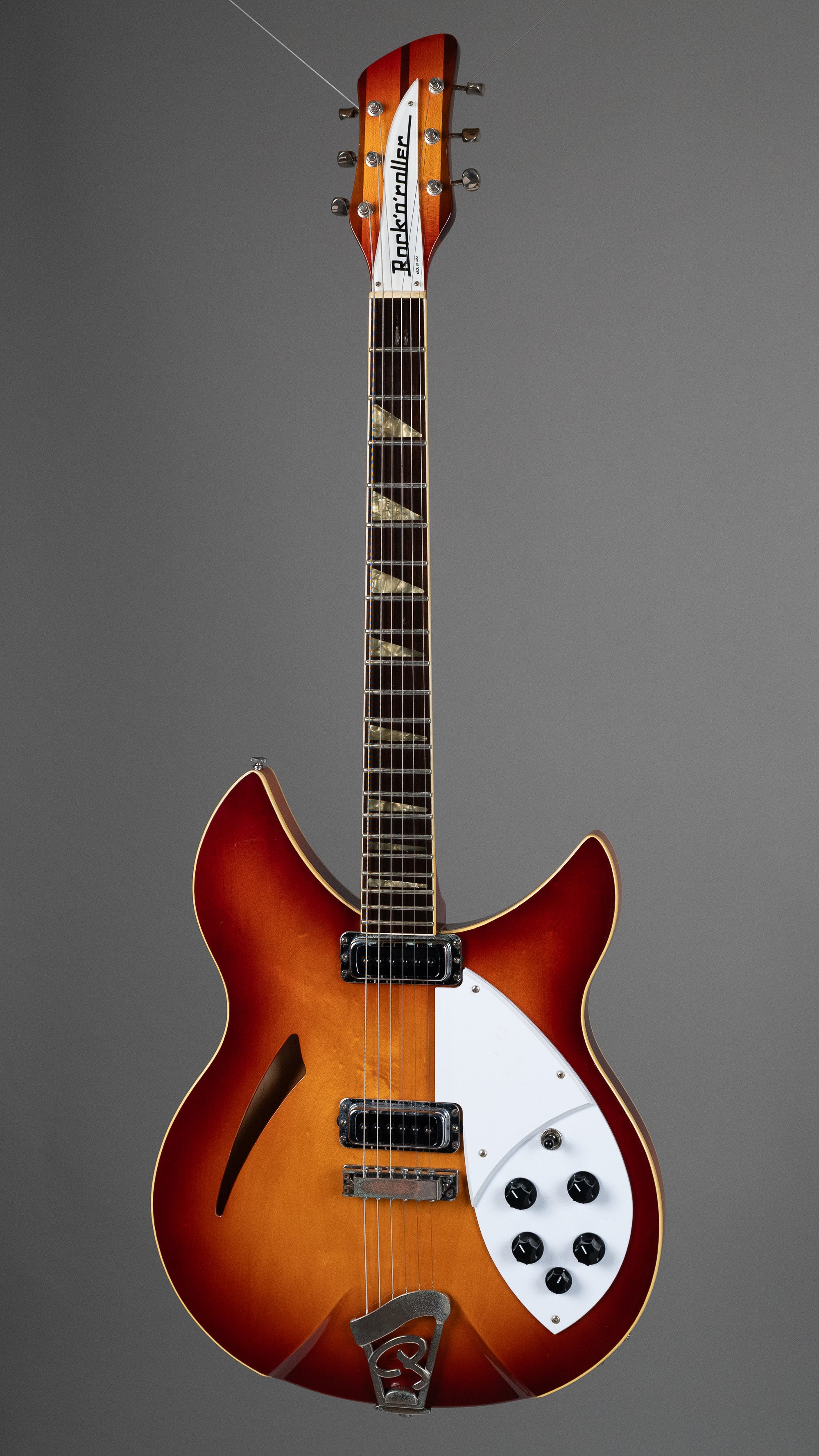 1983 Aria Pro II Rock 'n' Roller RG-900 'Ric 330' (Japan, Fireglo)