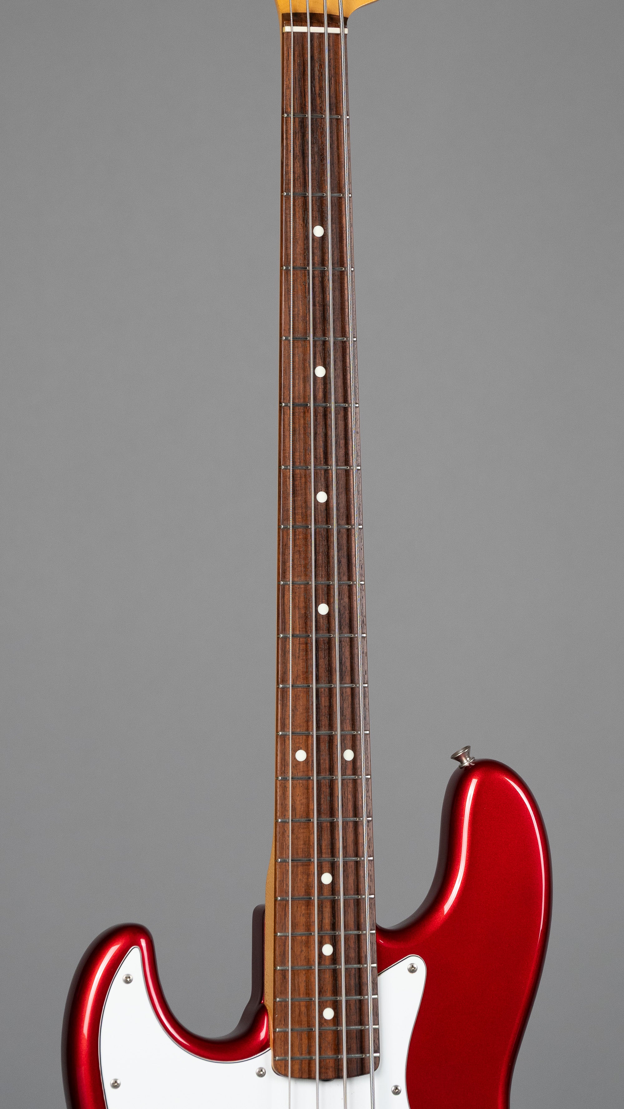 1987 Fender JB-62 Jazz Bass (Japan,  Left Handed , Candy Apple Red, Fender HSC)