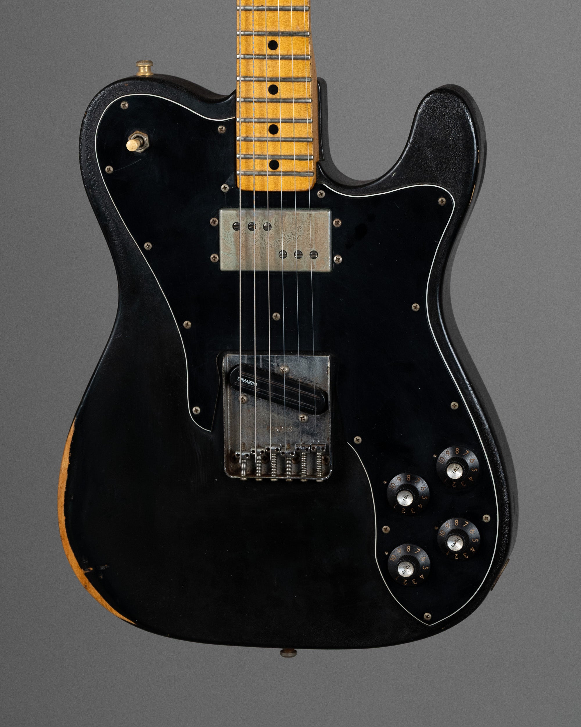 1976 Fender Telecaster Custom (USA, Black, Fender HSC)