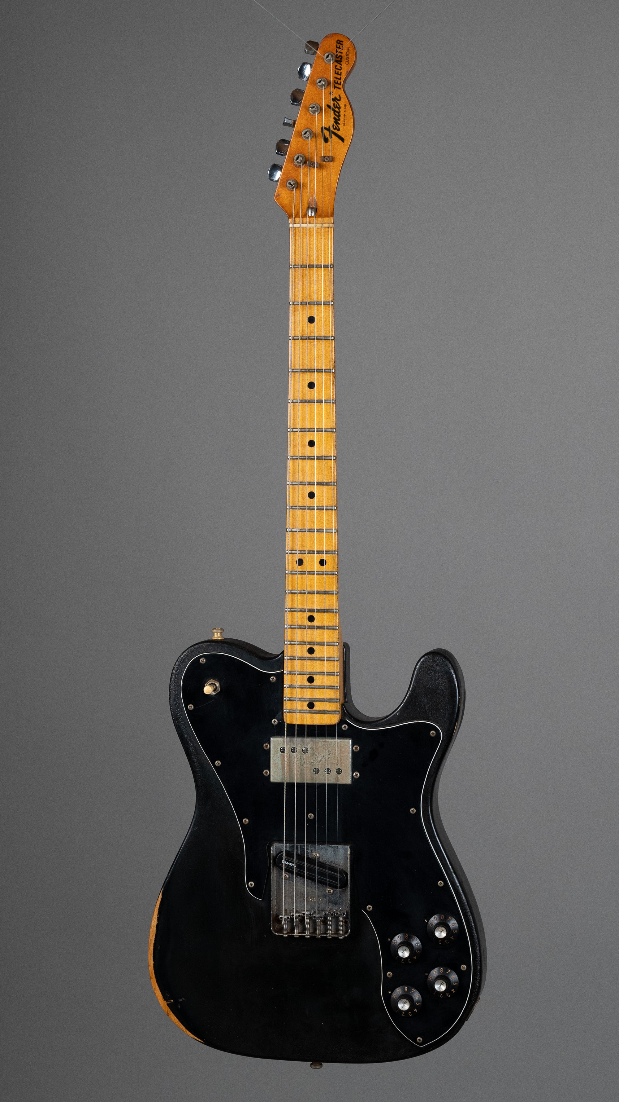 1976 Fender Telecaster Custom (USA, Black, Fender HSC)