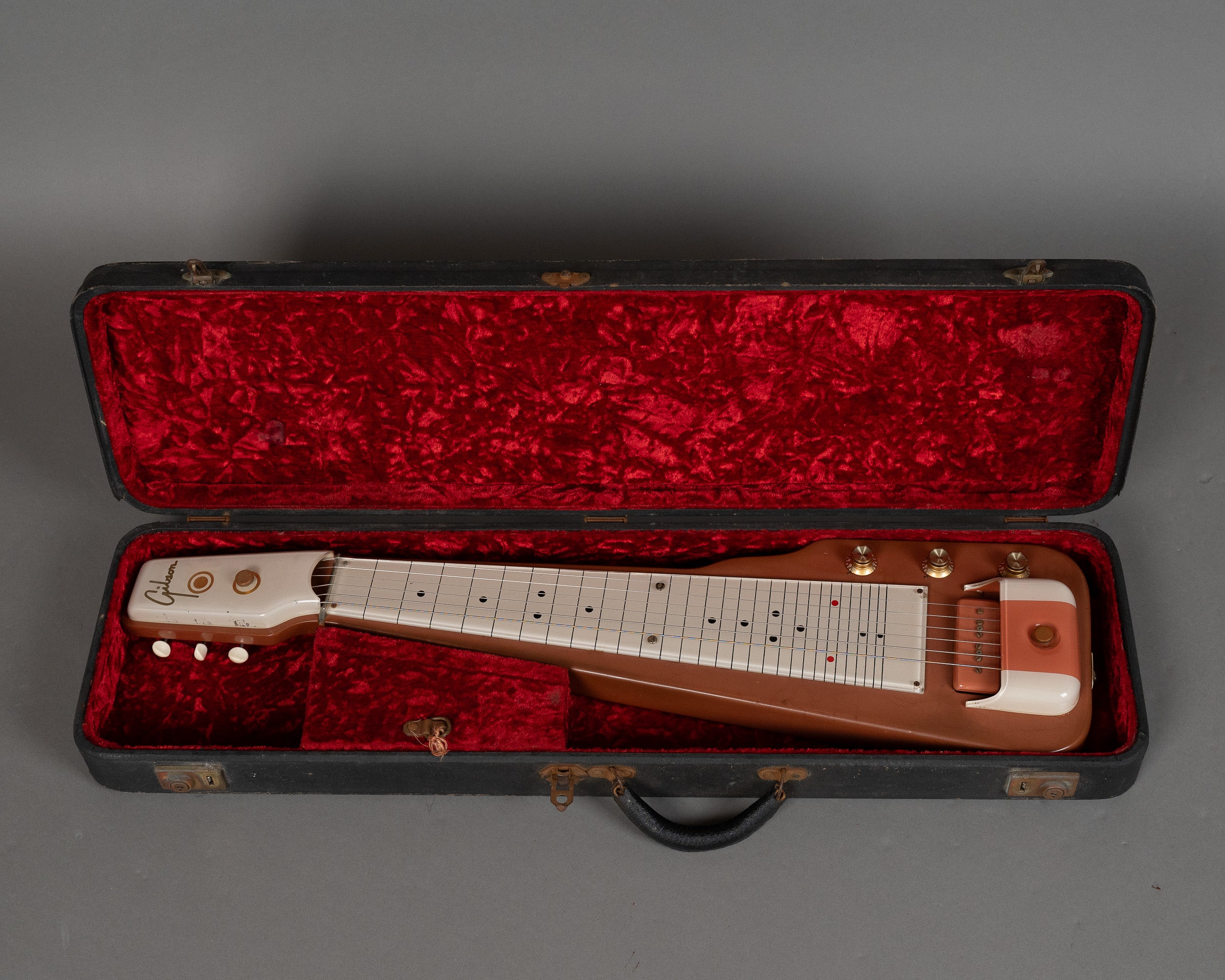 c1950s Gibson Century 6 Lap Steel (USA, Bittersweet, HSC)