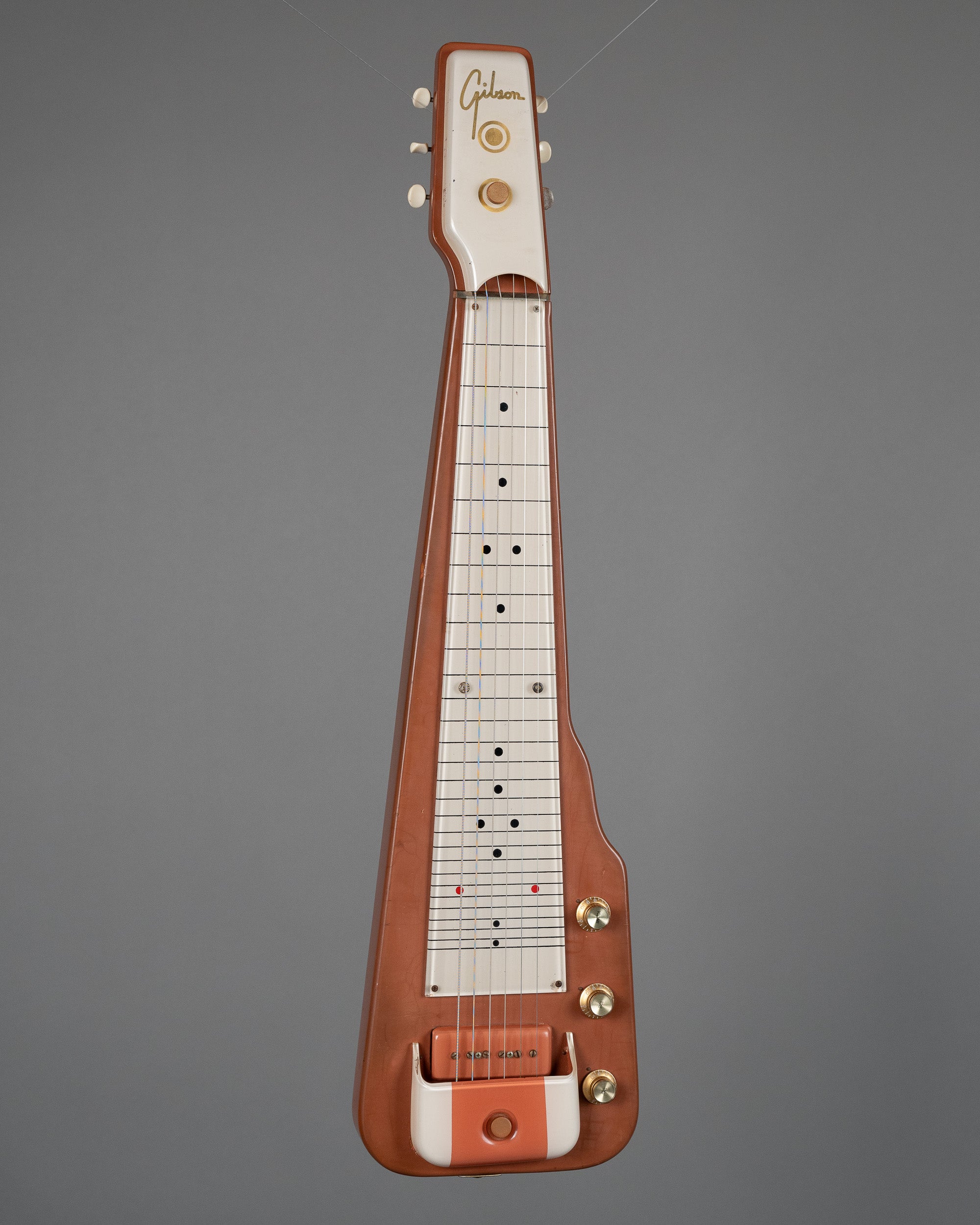 c1950s Gibson Century 6 Lap Steel (USA, Bittersweet, HSC)