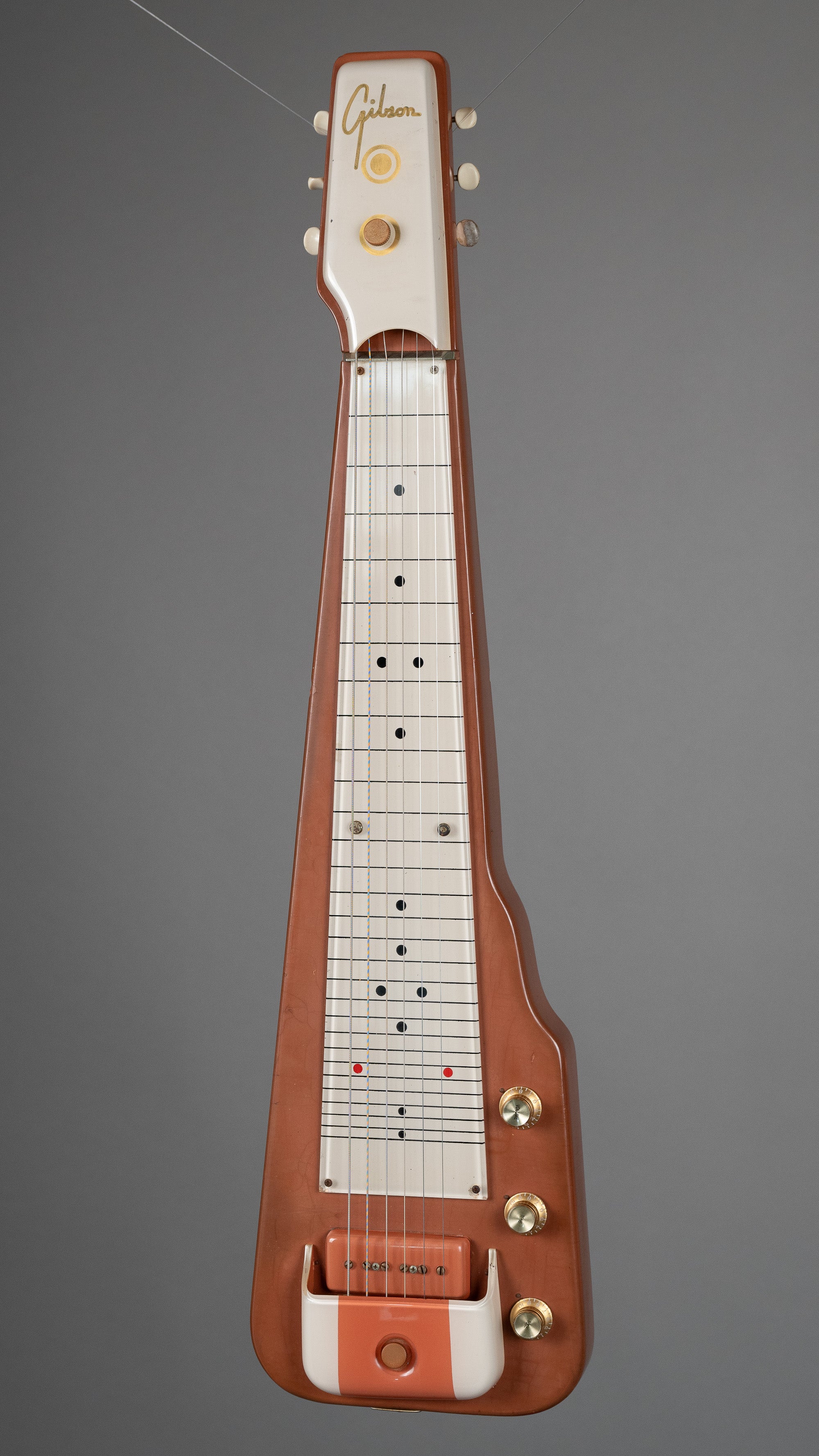 c1950s Gibson Century 6 Lap Steel (USA, Bittersweet, HSC)