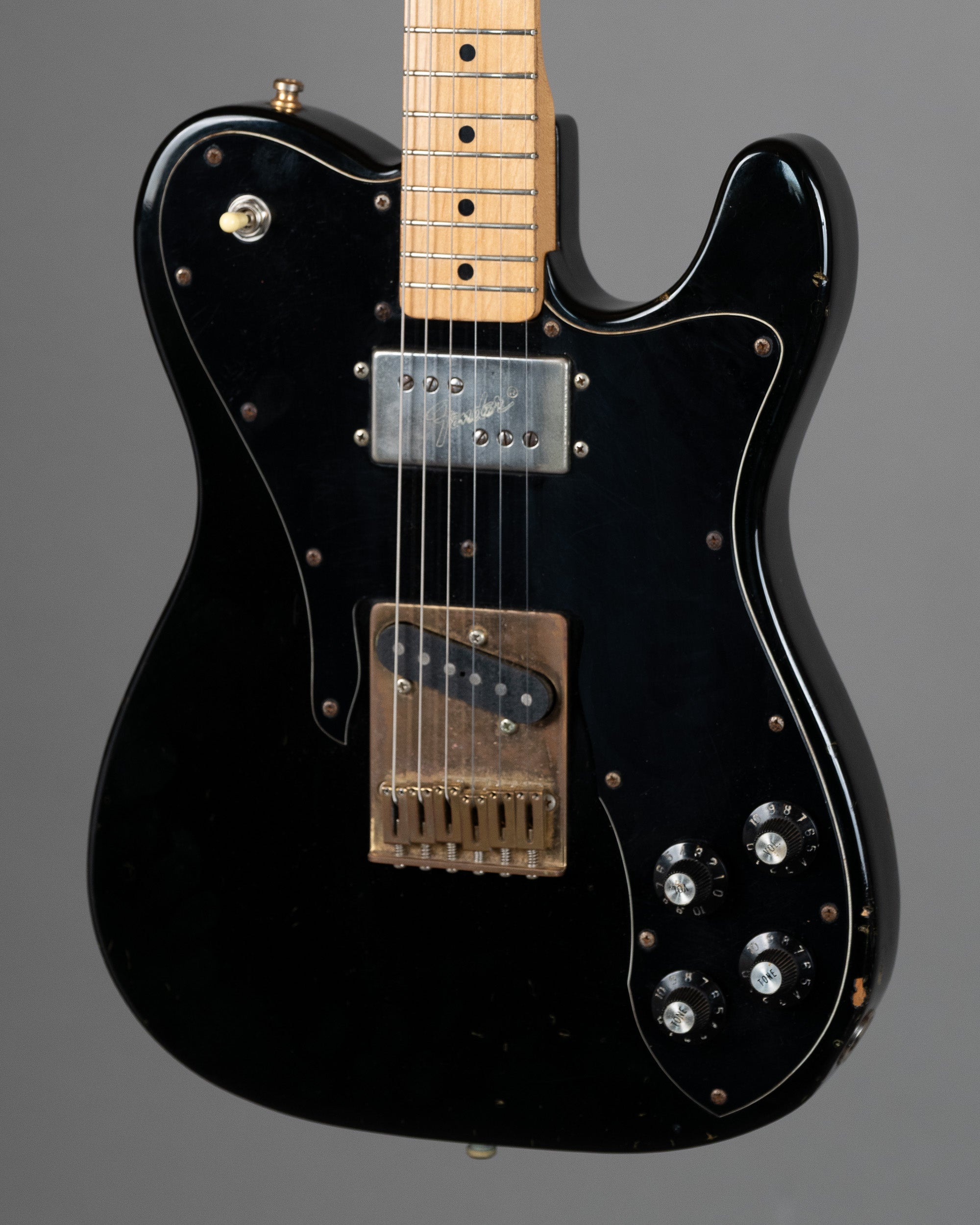 1986/1997 Fender Telecaster Custom (Japan, Black, Gig Bag)