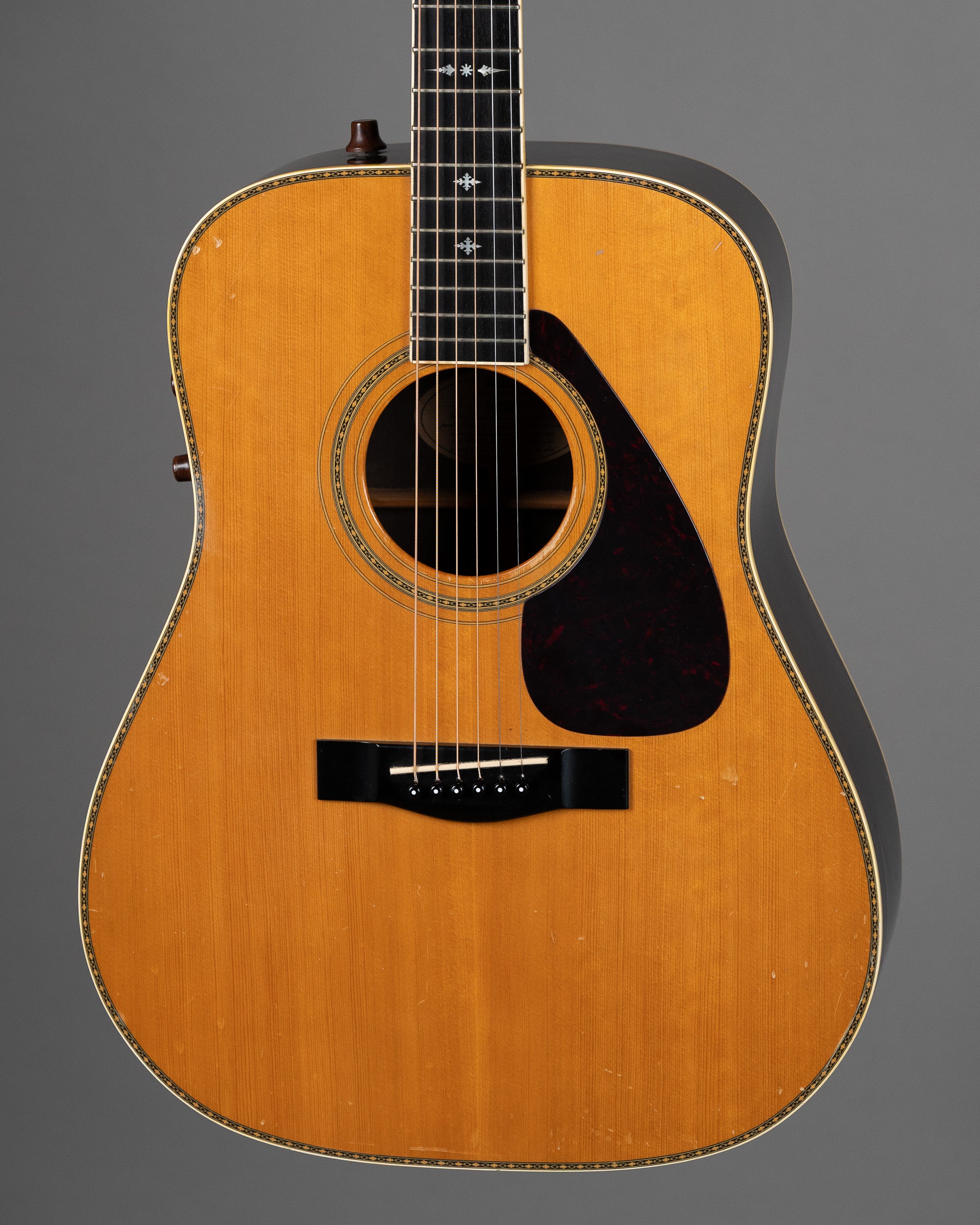 1980 Yamaha L10E Dreadnought (Japan, Natural, Pickup, OHSC)