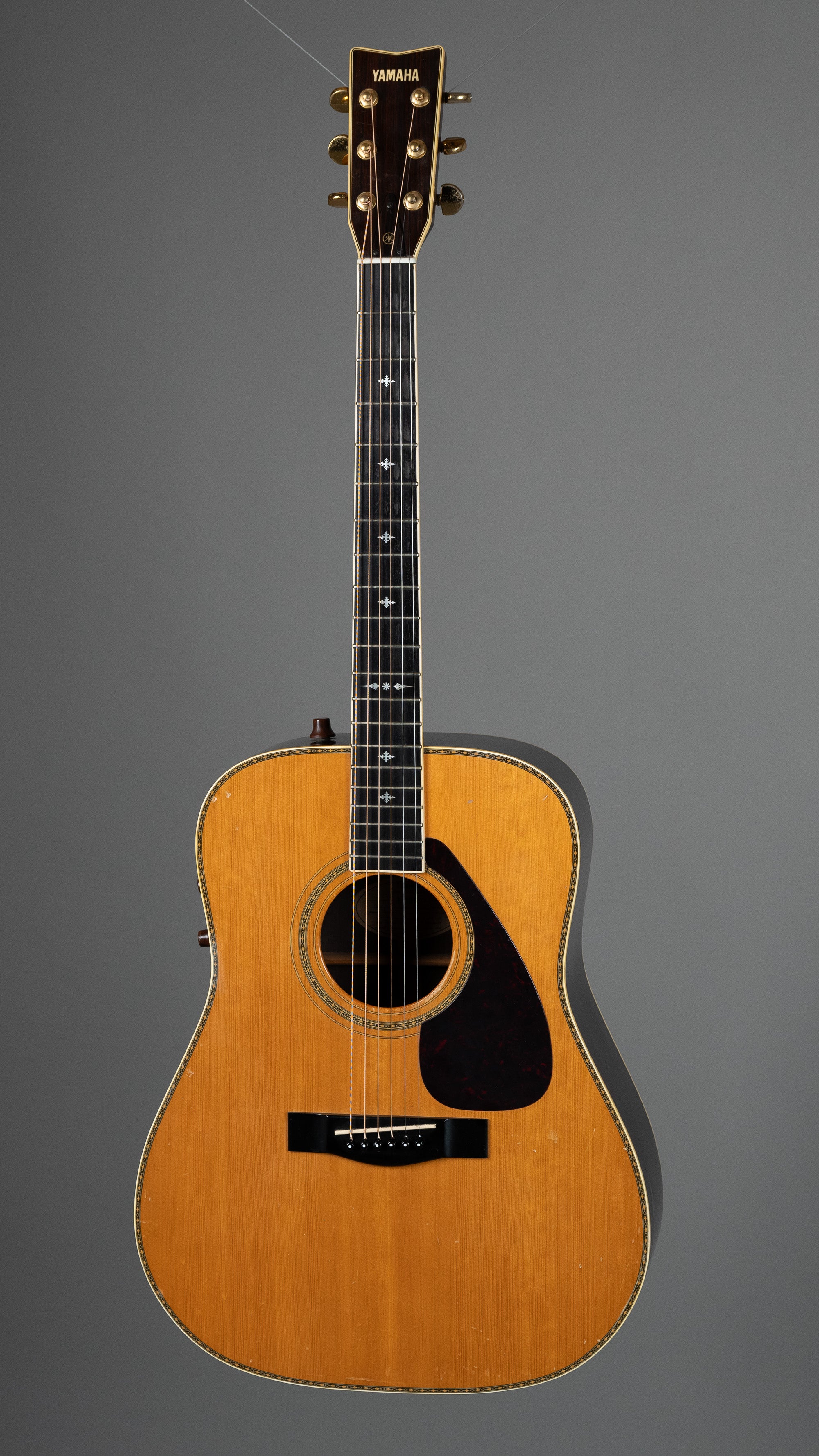 1980 Yamaha L10E Dreadnought (Japan, Natural, Pickup, OHSC)