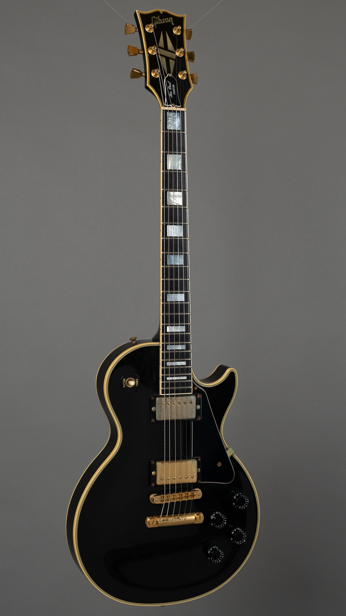 1989 Gibson Les Paul Custom (USA, Black, OHSC)