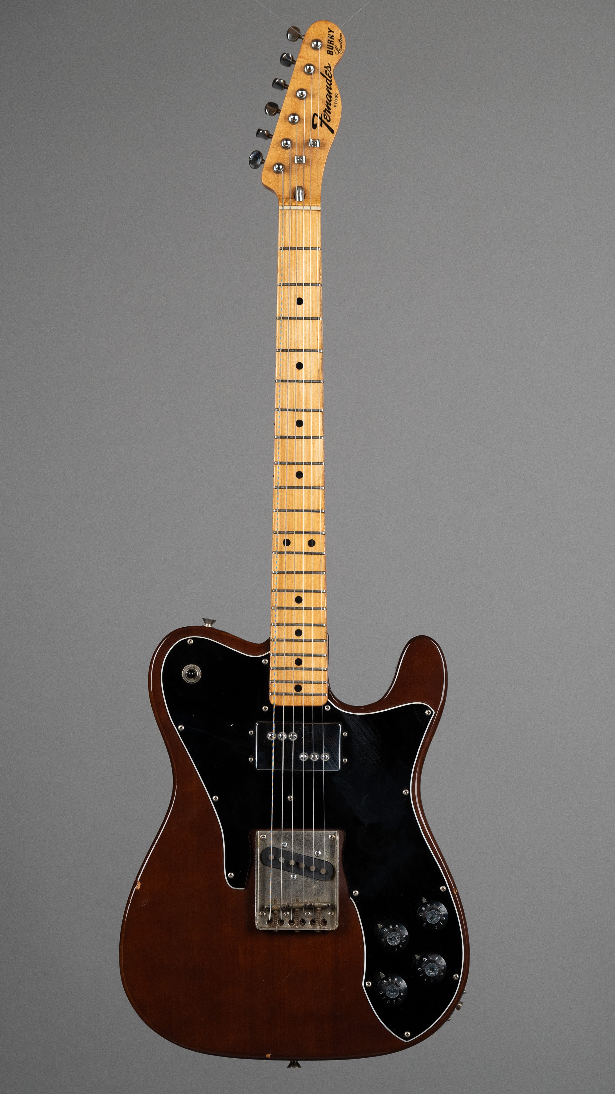 c1970s Fernandes Burny FTC-60 Telecaster Custom (Japan, Mocha, OHSC)