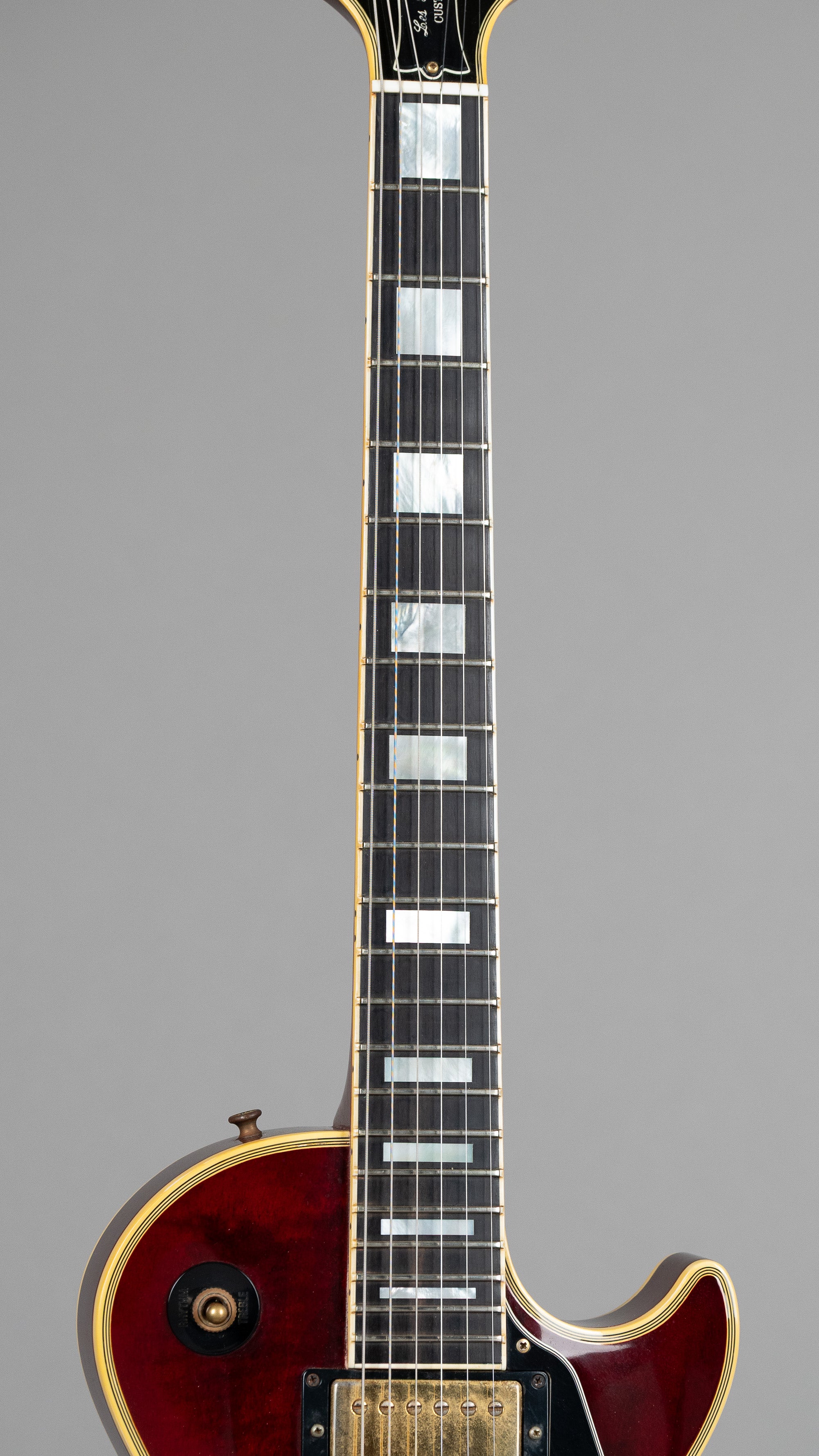 2001 Gibson Les Paul Custom (USA, Wine Red, OHSC)