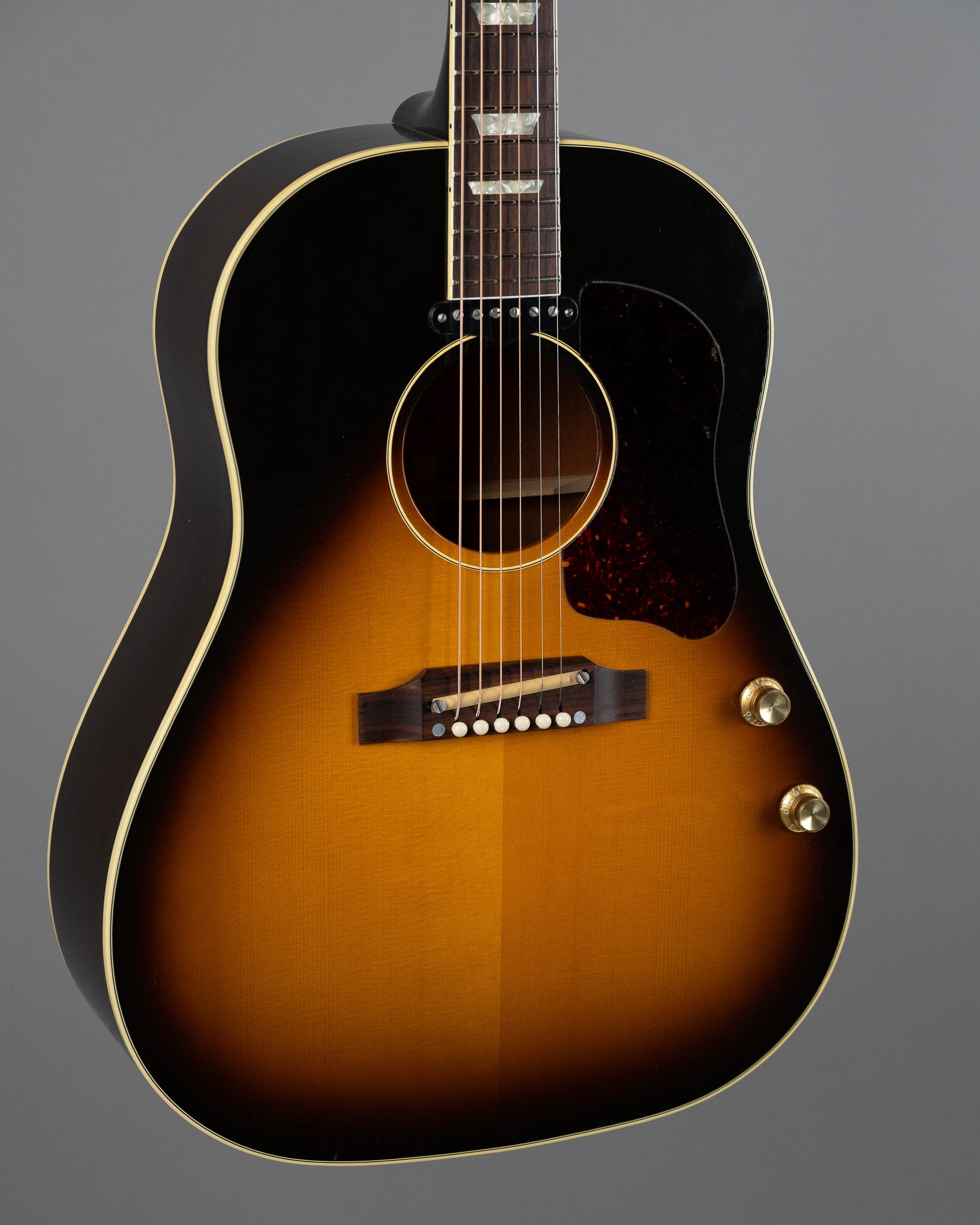 1996 Gibson J-160E Acoustic (USA, Sunburst, OHSC)