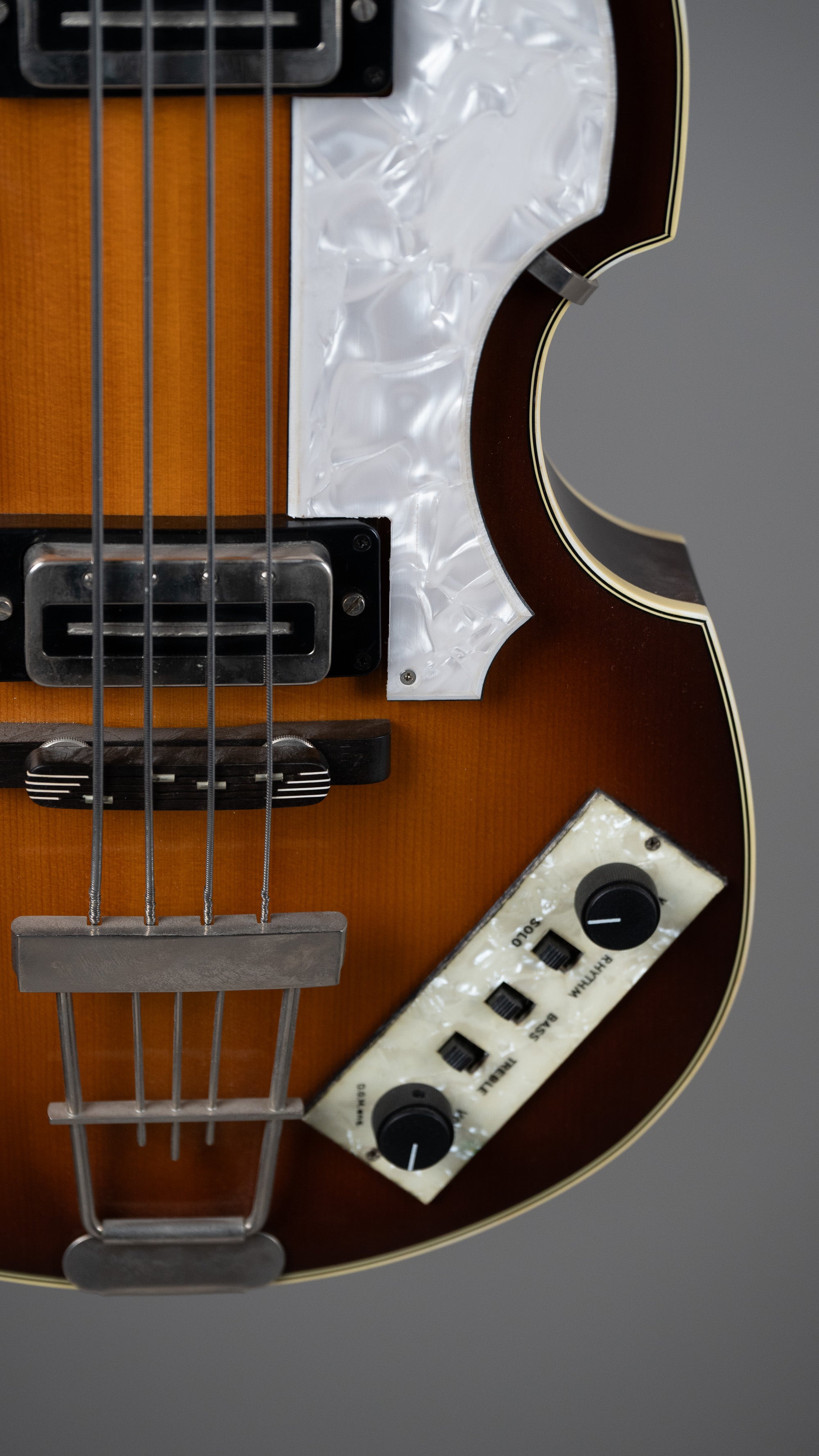 1978 Hofner 500/1 'Viola Bass' (Germany, Sunburst, Blade Pickups, OHSC)