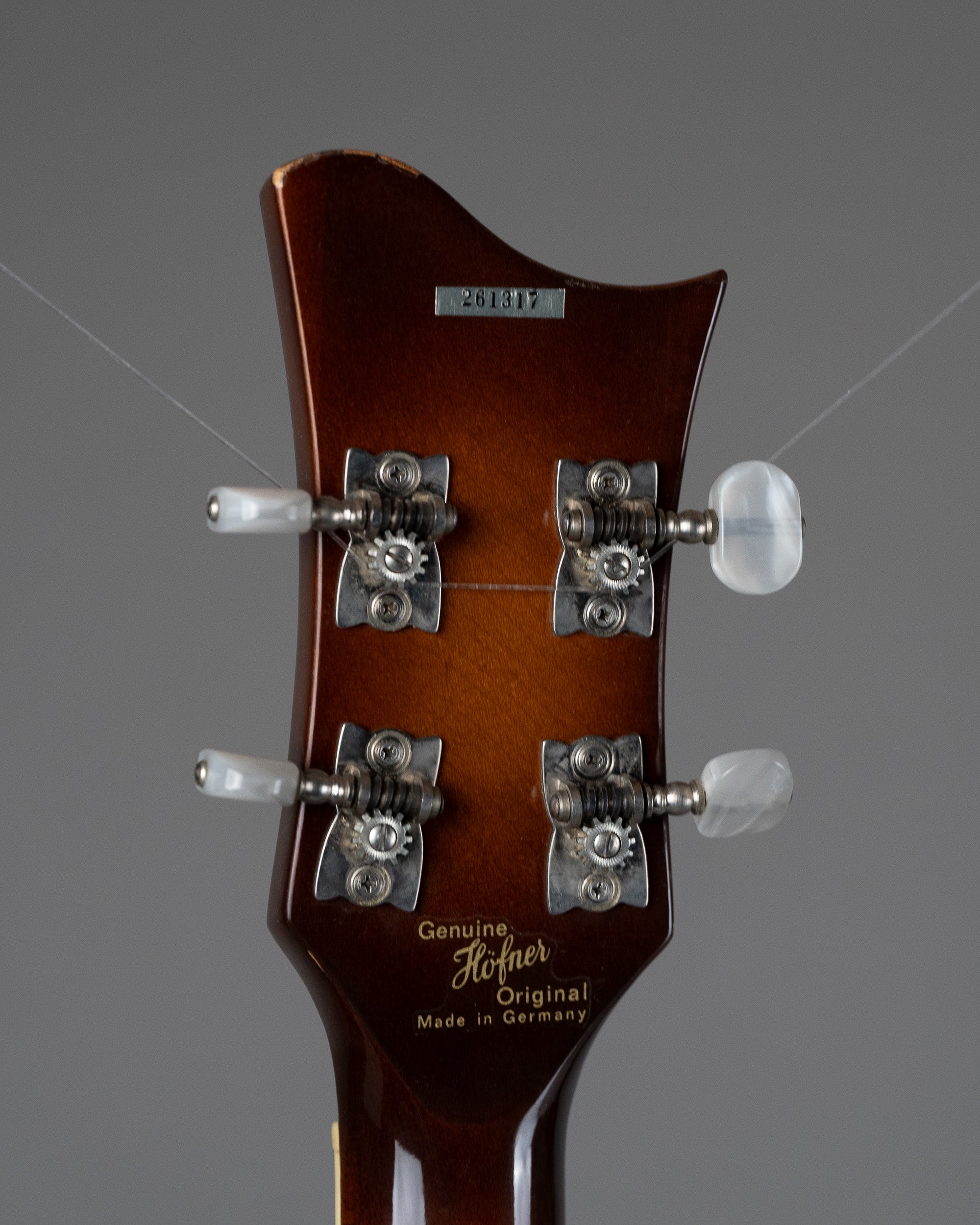 1978 Hofner 500/1 'Viola Bass' (Germany, Sunburst, Blade Pickups, OHSC)