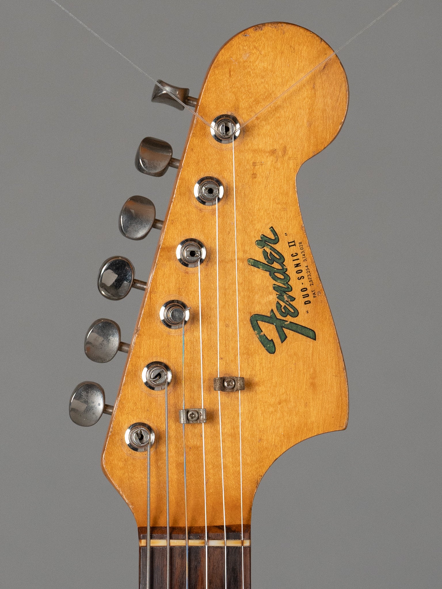 1965 Fender Duo Sonic II (USA, Natural, OHSC)