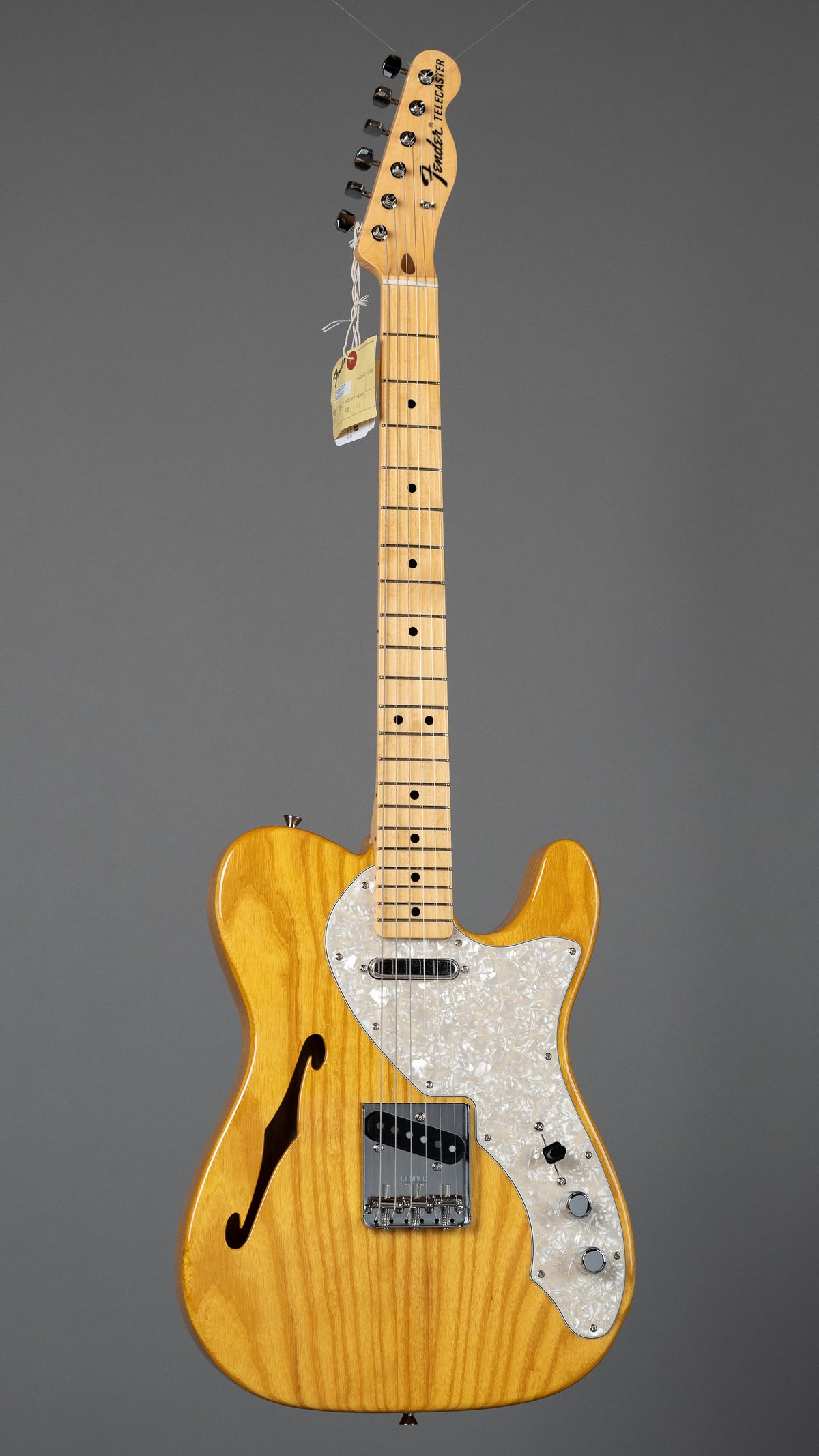 Fender FSR Made In Japan Traditional '60s Telecaster Thinline (Maple Fingerboard, Vintage Natural)