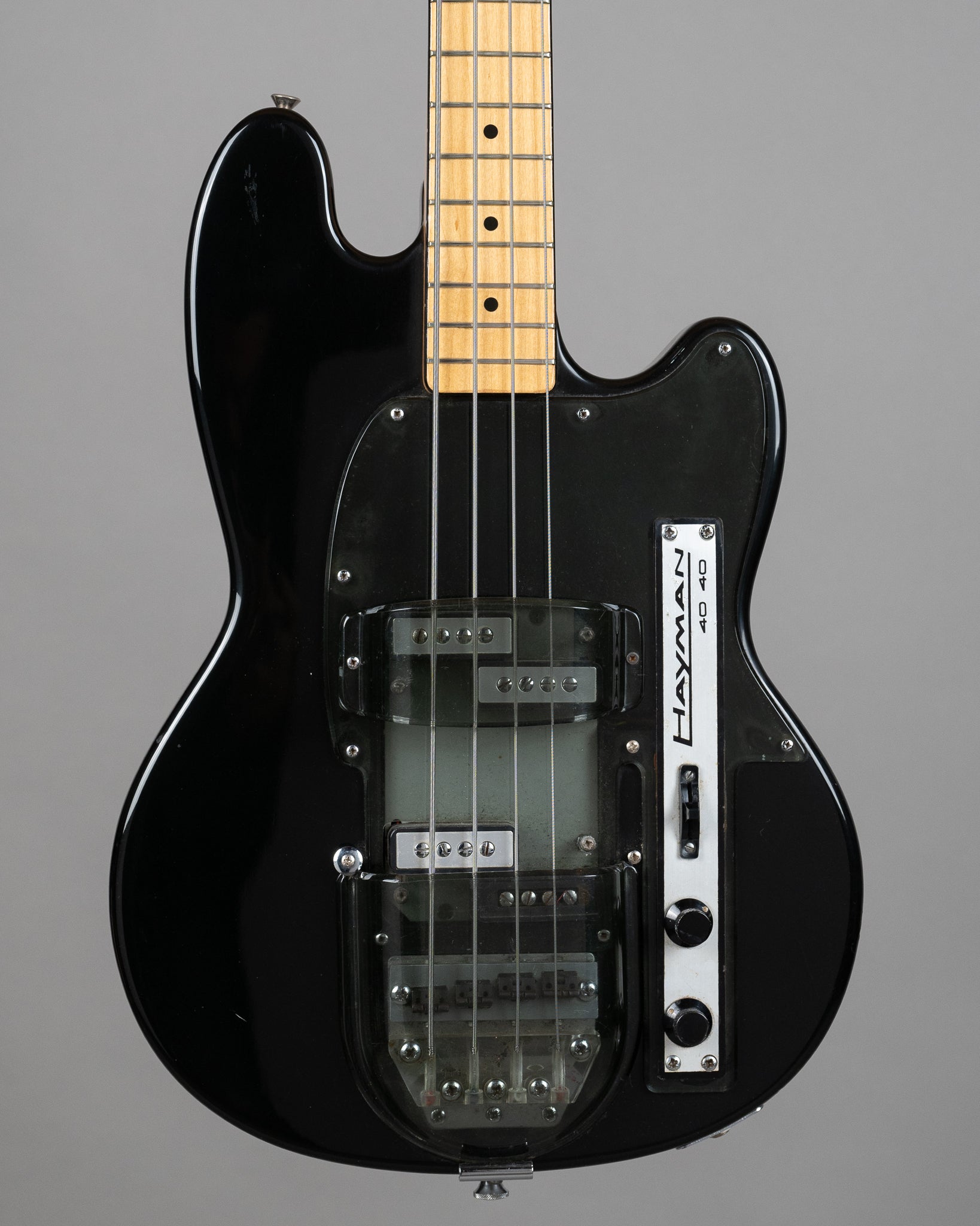 c1970s Hayman 40/40 Bass (England, Black, OHSC)