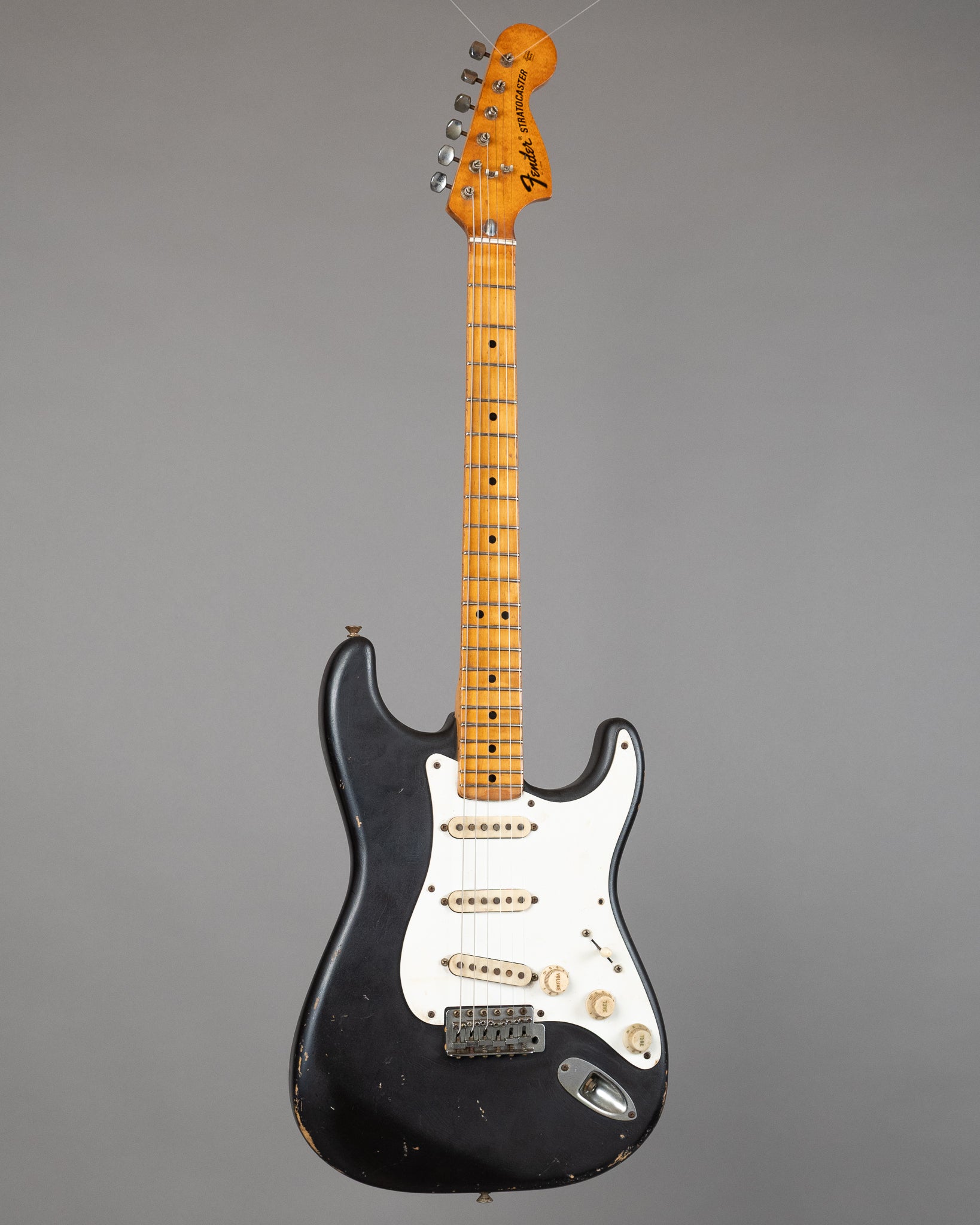1974 Fender Stratocaster (USA, Black Refinish, HSC)