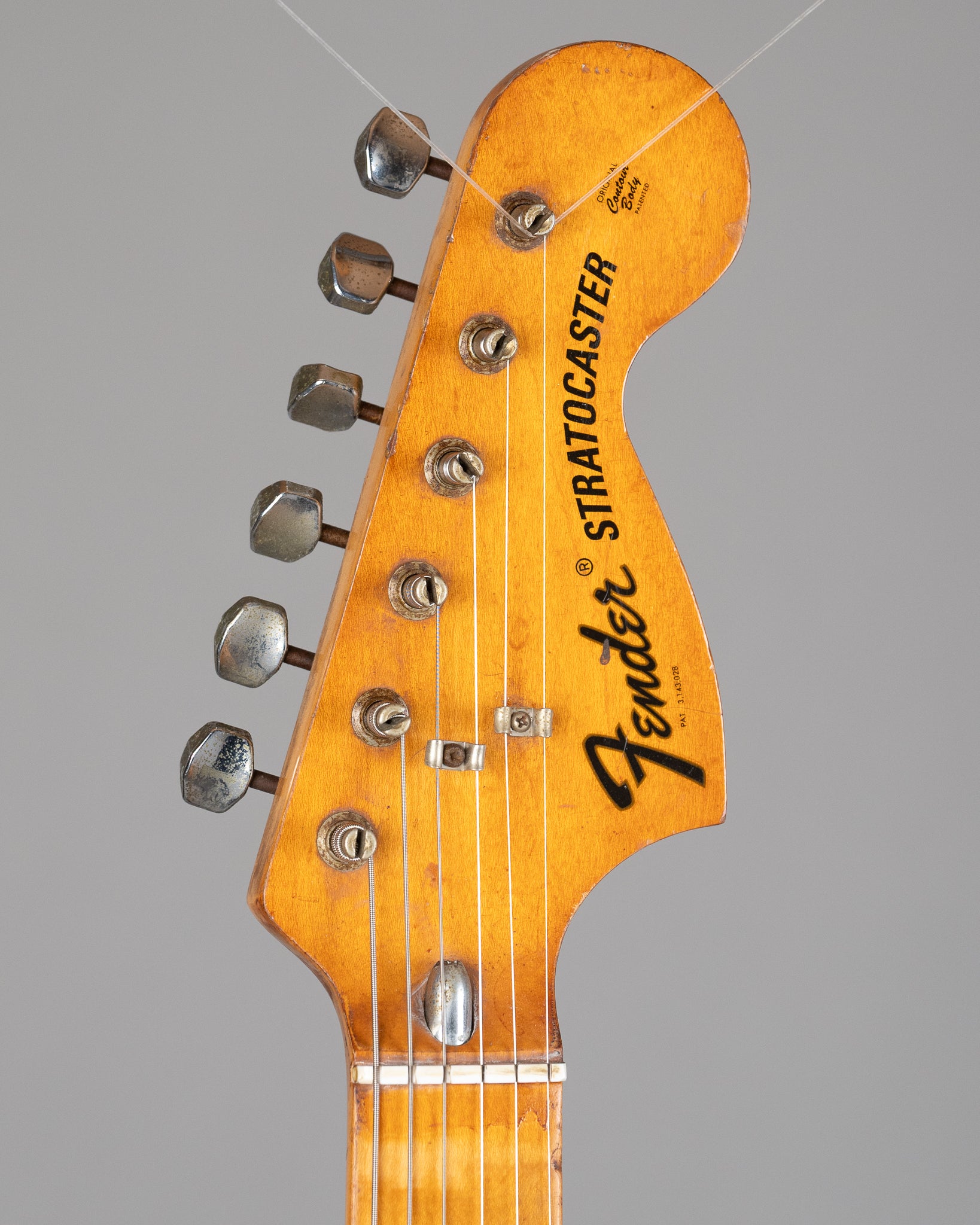 1974 Fender Stratocaster (USA, Black Refinish, HSC)