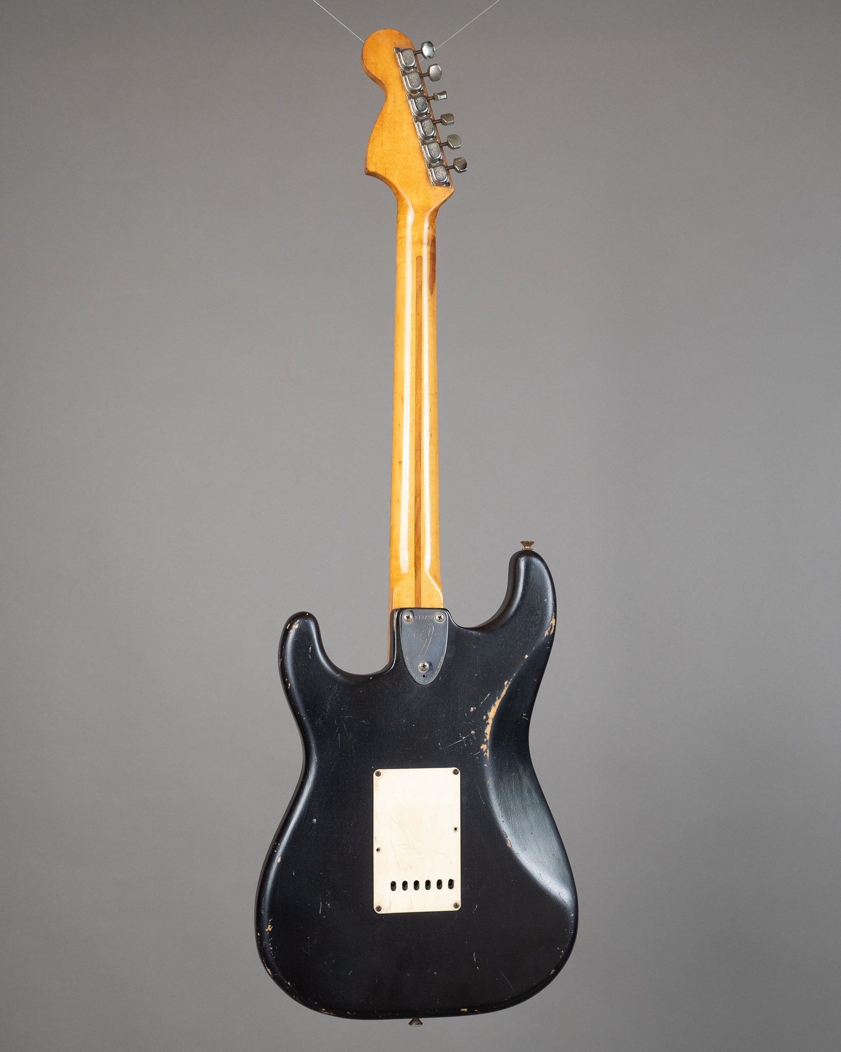 1974 Fender Stratocaster (USA, Black Refinish, HSC)
