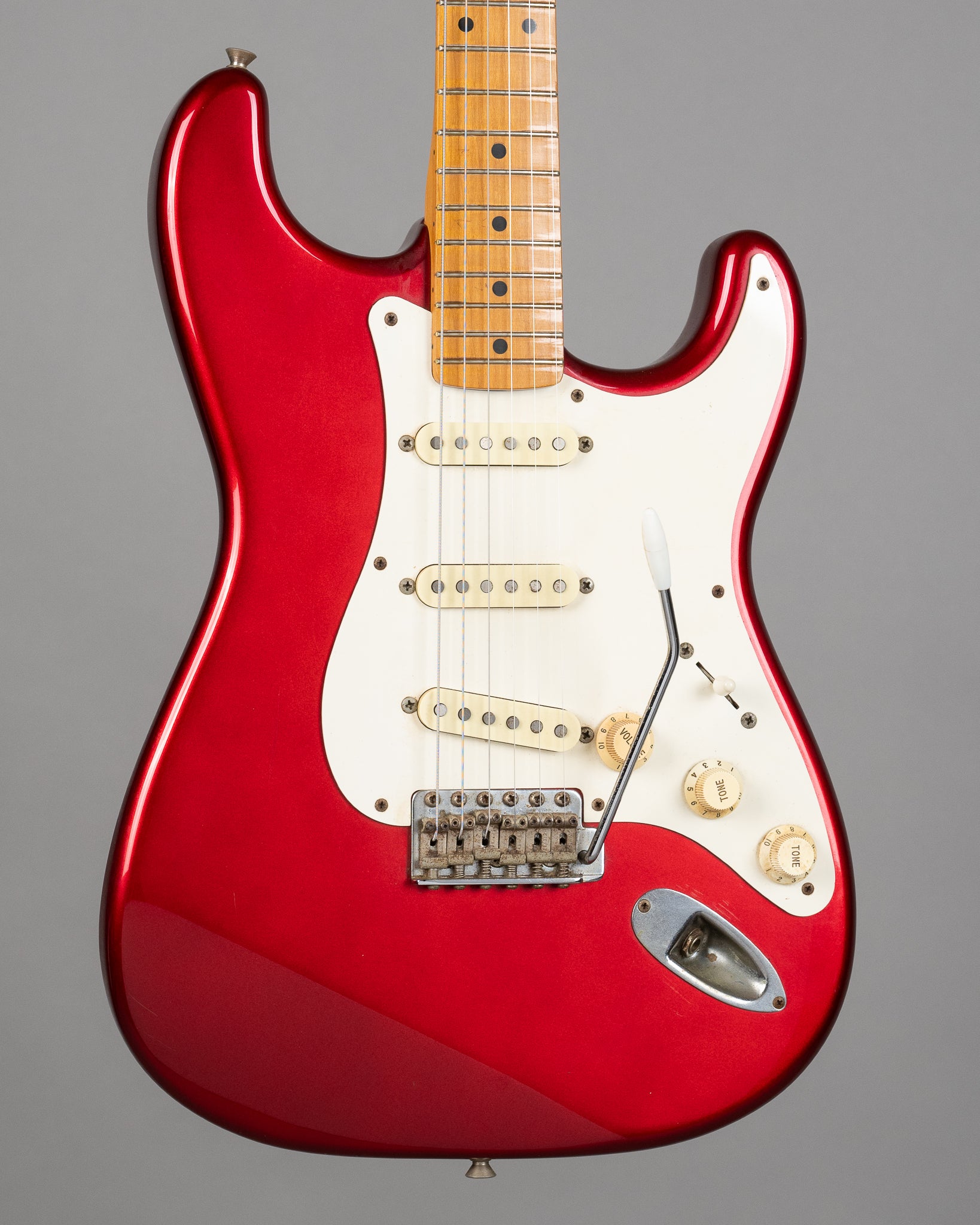 c1990 Fender ST57 Stratocaster (Japan, Candy Apple Red)