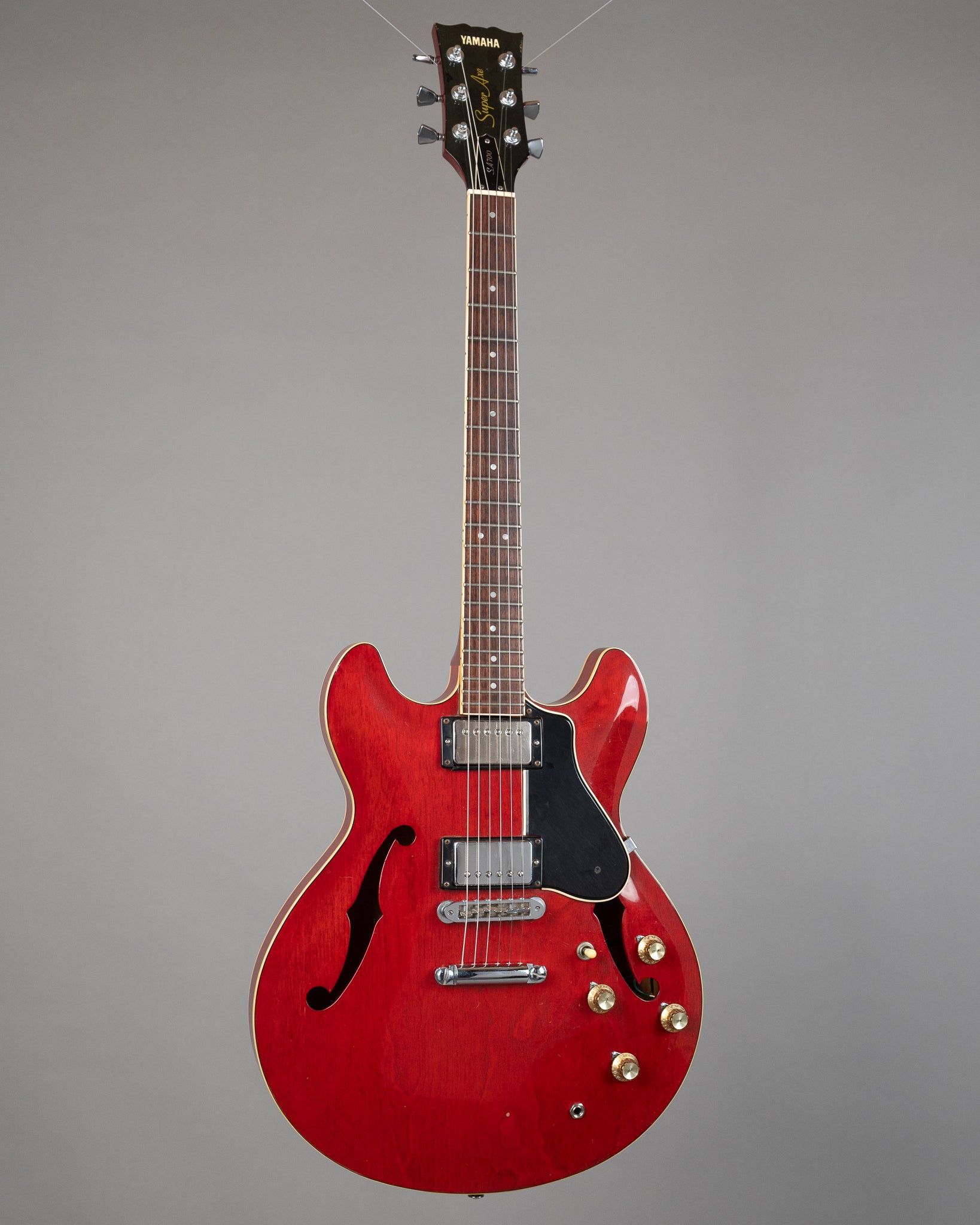 c1980 Yamaha SA-700 Super Axe (Japan, Cherry Red, OHSC)