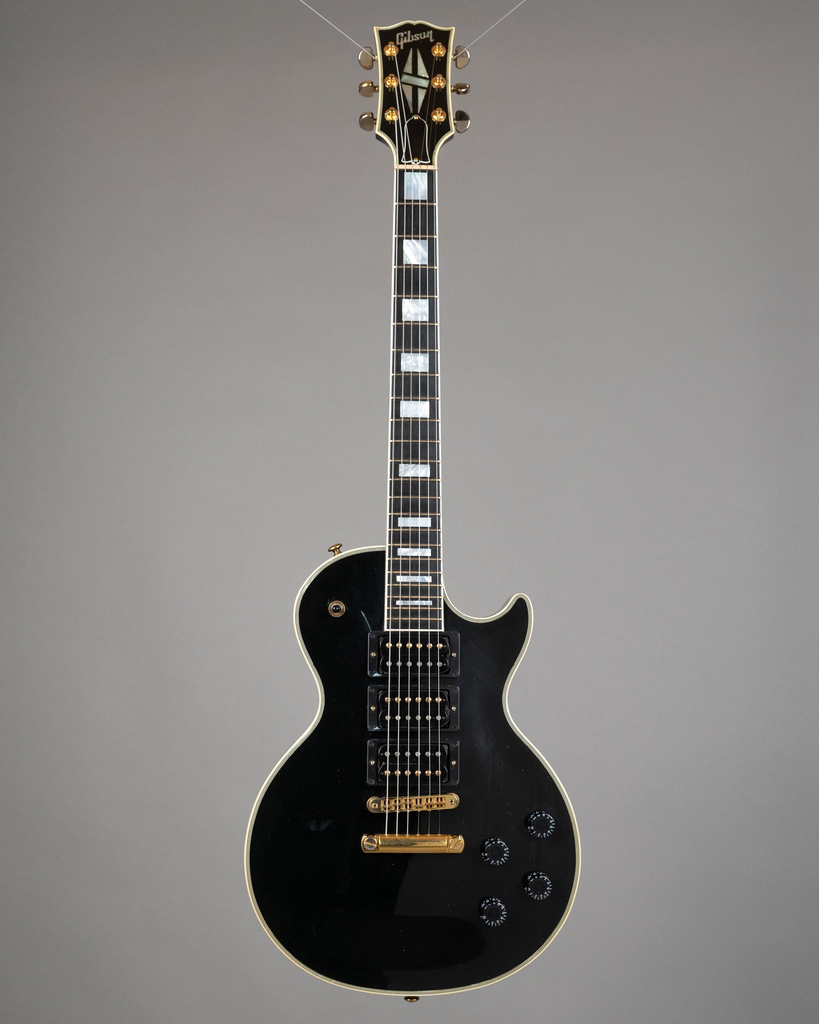2016 Gibson Les Paul Custom 'Black Beauty Nashville' (USA, 1 of 150, Ebony, OHSC)