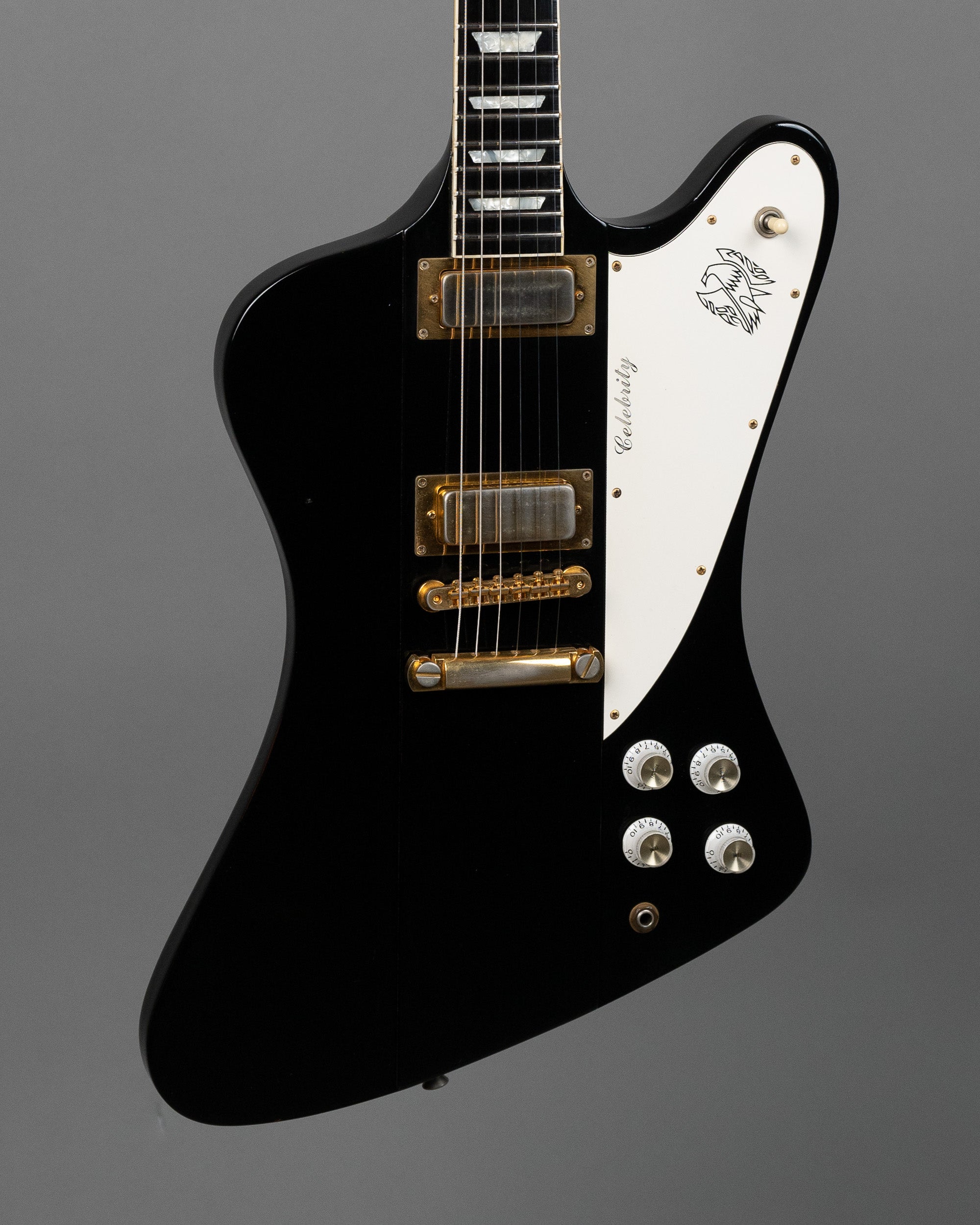 1991 Gibson Firebird V Celebrity (USA, Black, OHSC)