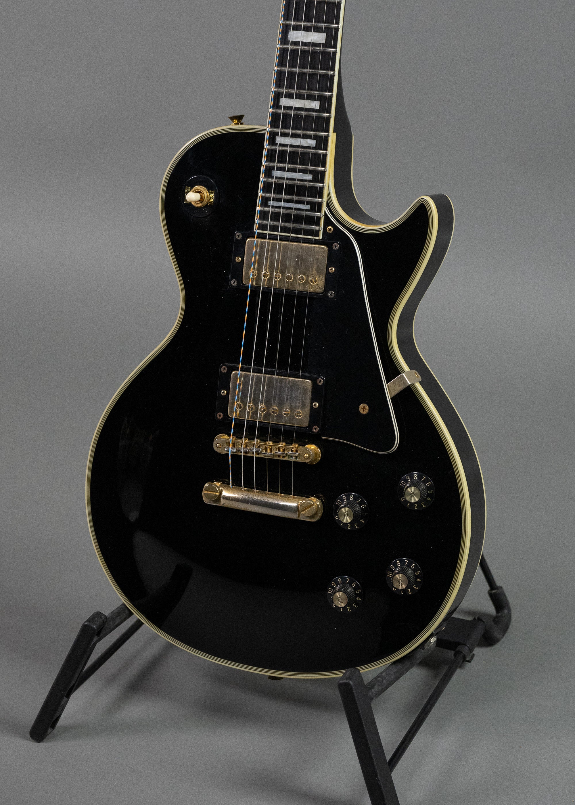 c1990s Greco Les Paul Custom (Korea, Black, Gig Bag)