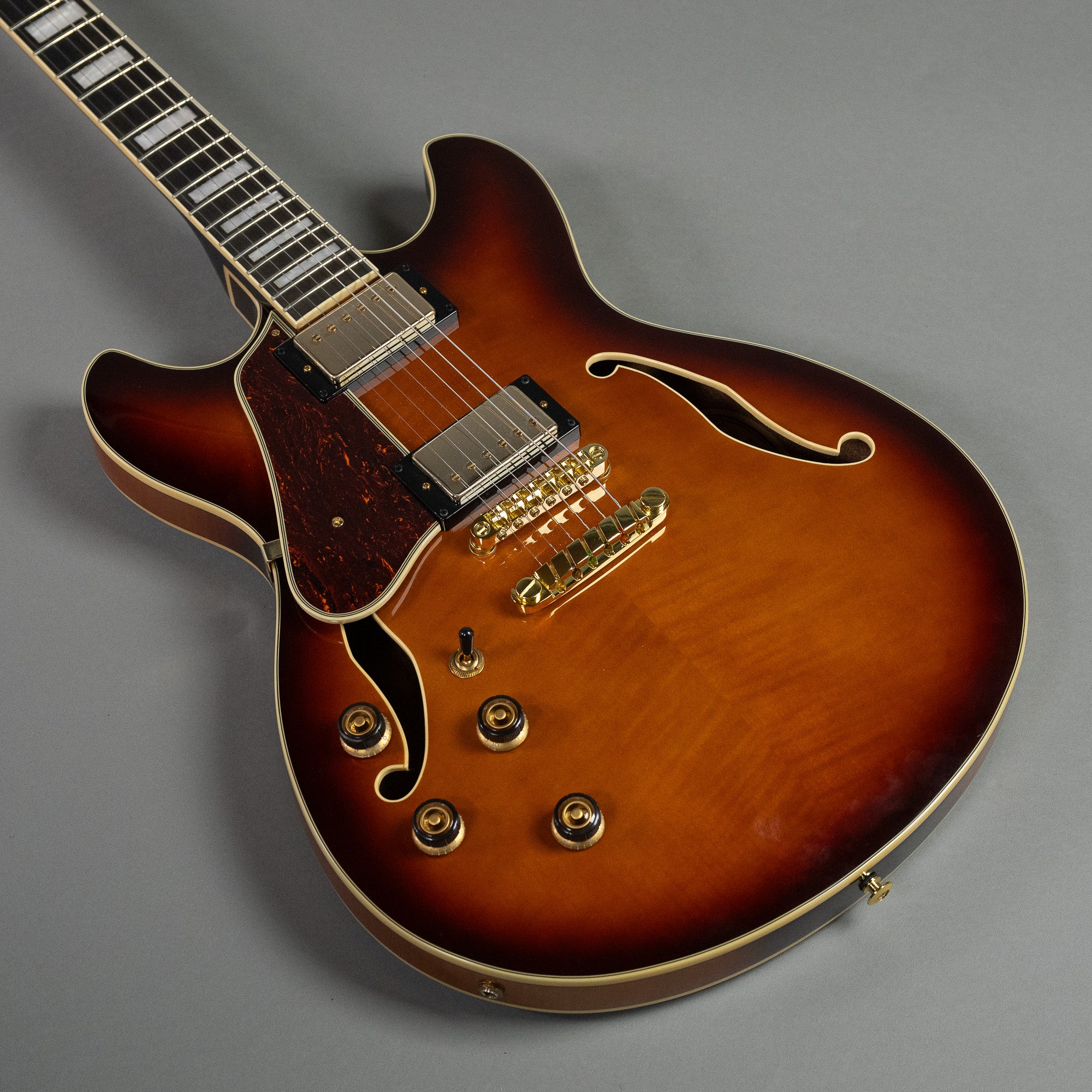 2022 Ibanez AS93FM-VLS Left Handed (Indonesia, Sunburst)