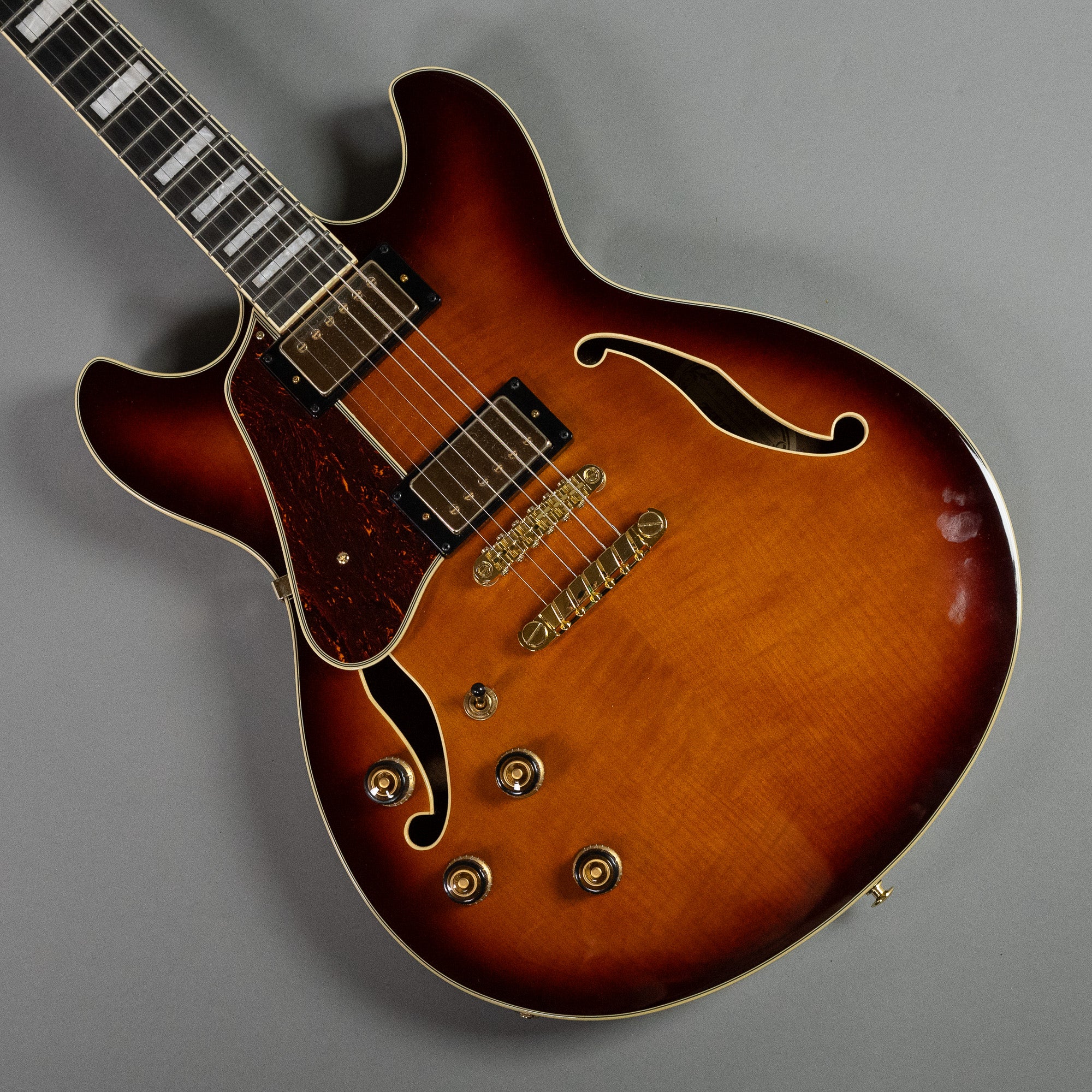 2022 Ibanez AS93FM-VLS Left Handed (Indonesia, Sunburst)