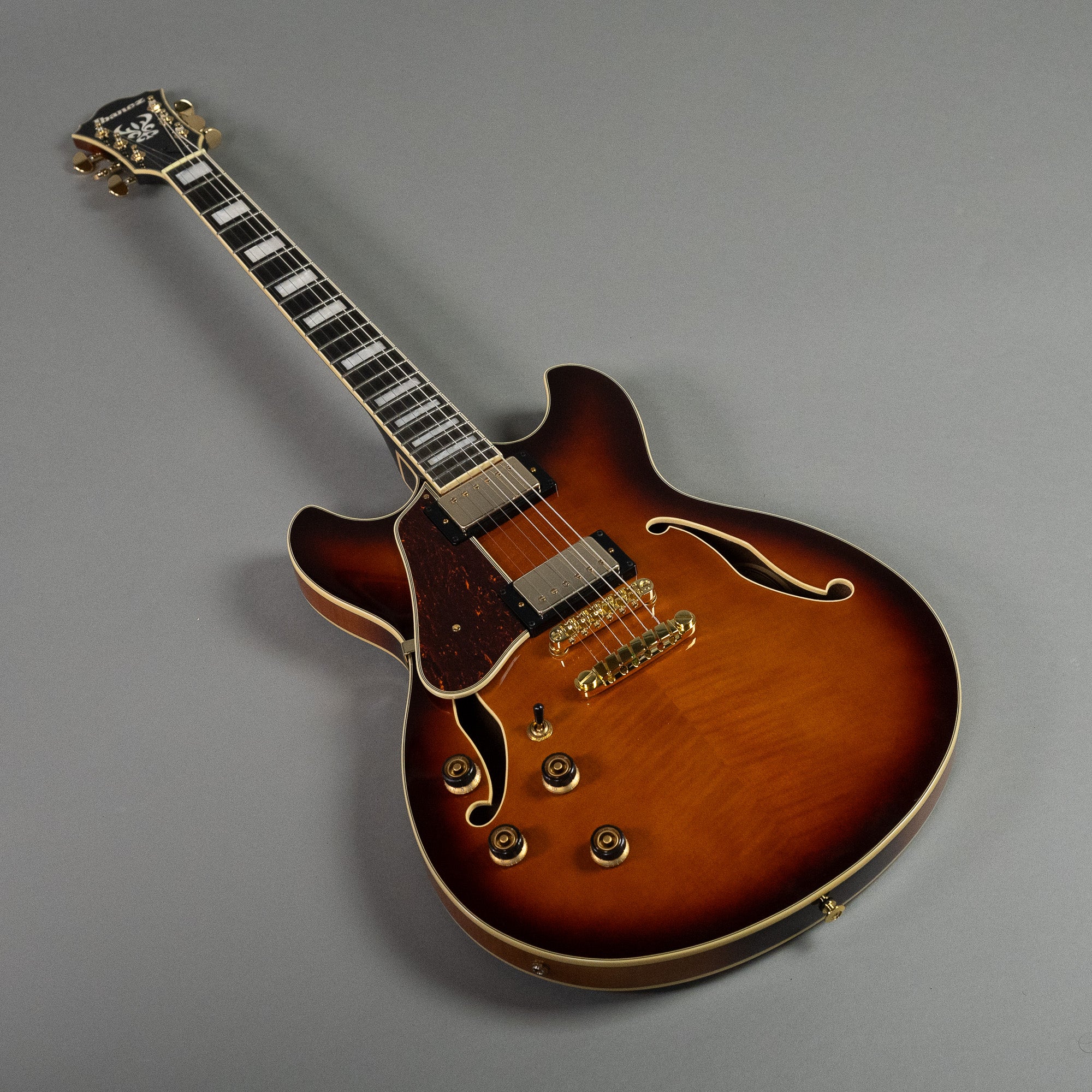 2022 Ibanez AS93FM-VLS Left Handed (Indonesia, Sunburst)