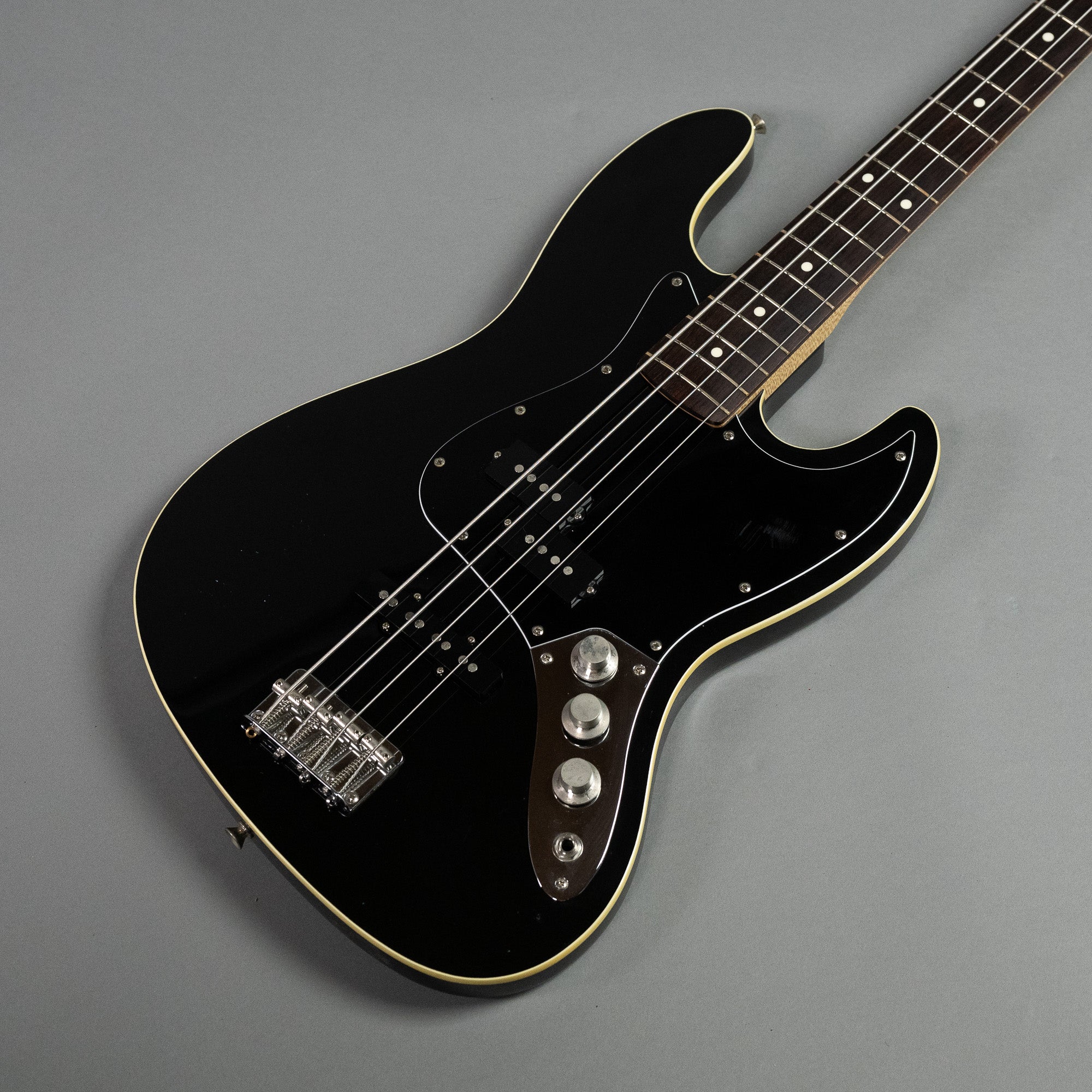 2006-2008 Fender Aerodyne Jazz Bass #S003058 (Japan, Black)