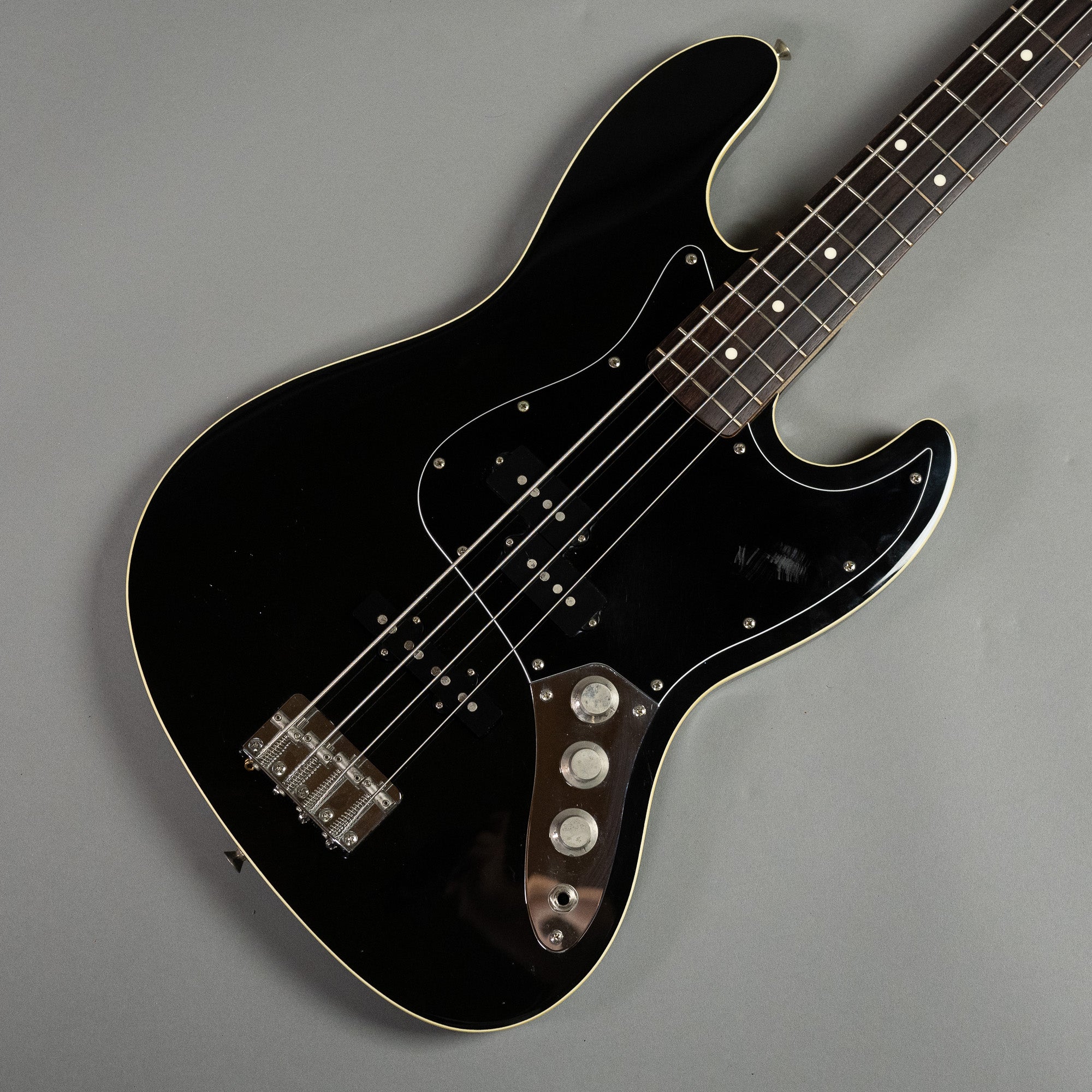 2006-2008 Fender Aerodyne Jazz Bass #S003058 (Japan, Black)