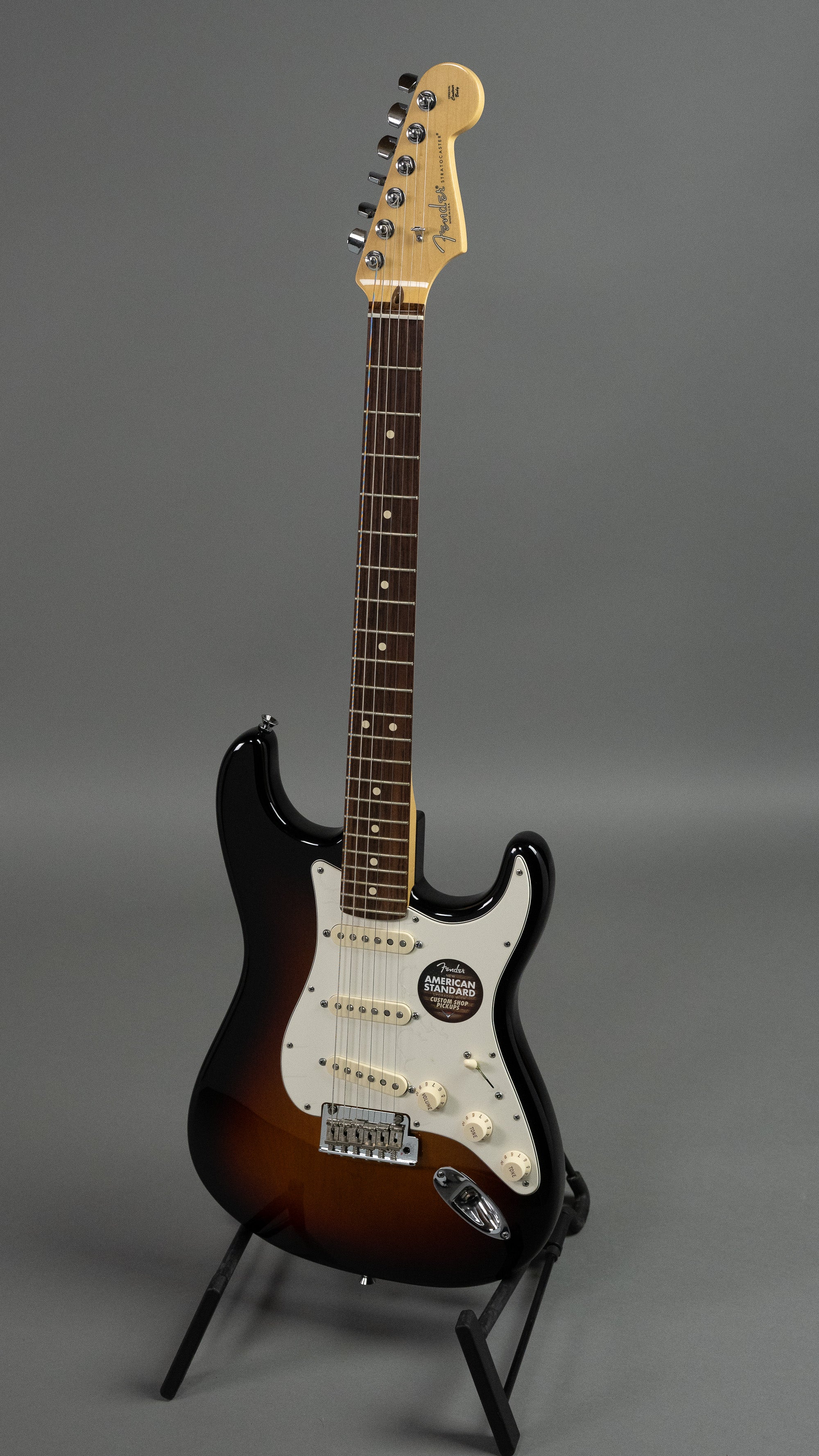 2013 Fender American Standard Stratocaster (USA, Sunburst, OHSC)