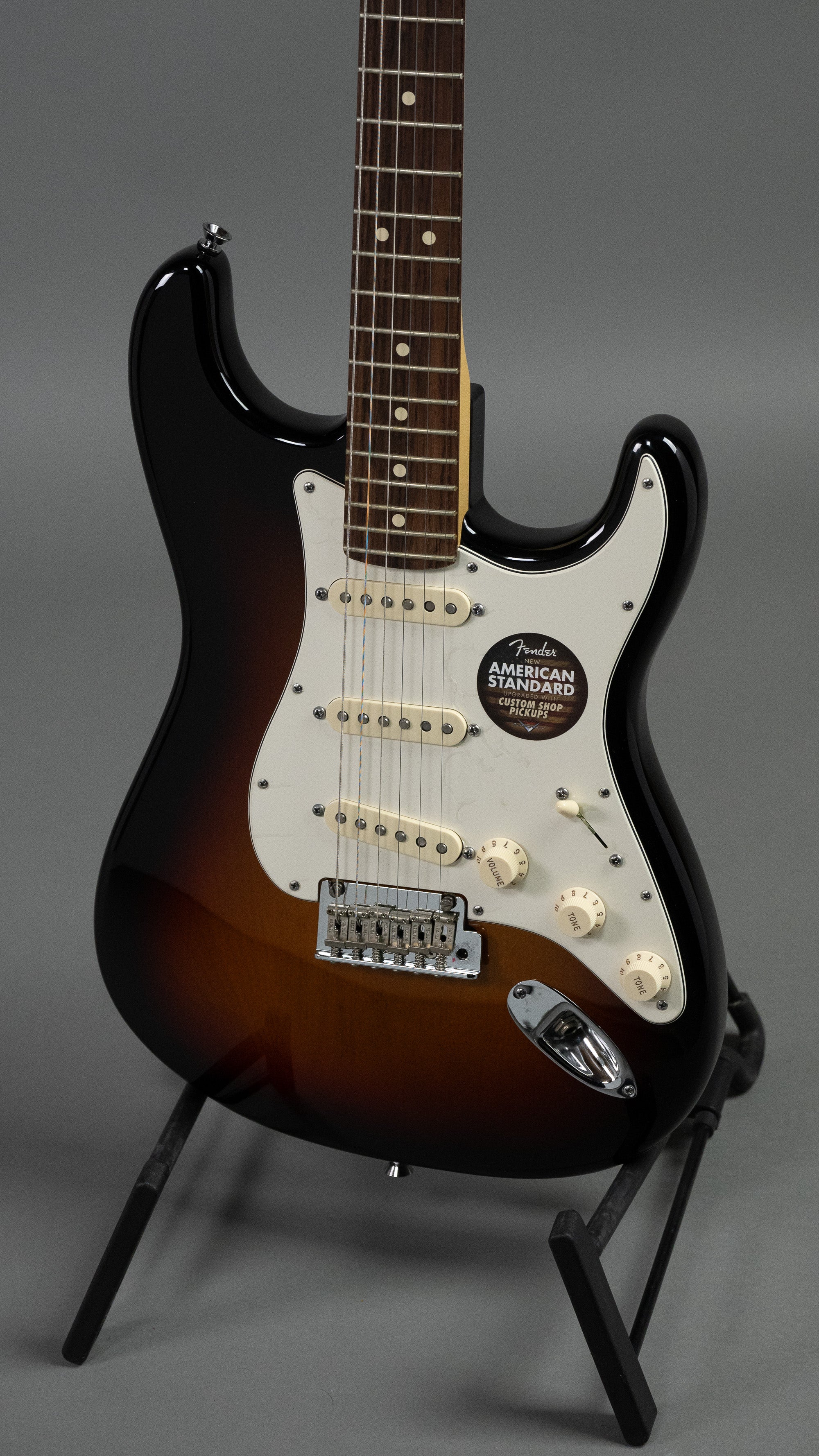 2013 Fender American Standard Stratocaster (USA, Sunburst, OHSC)