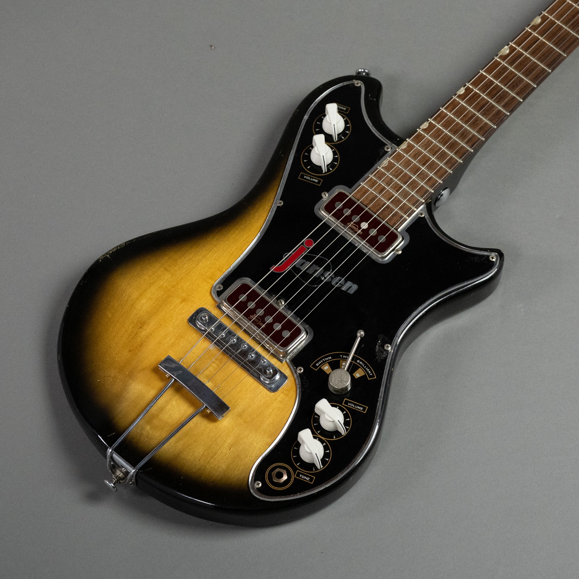 c1961 Jansen Victor (New Zealand, Sunburst, OHSC)