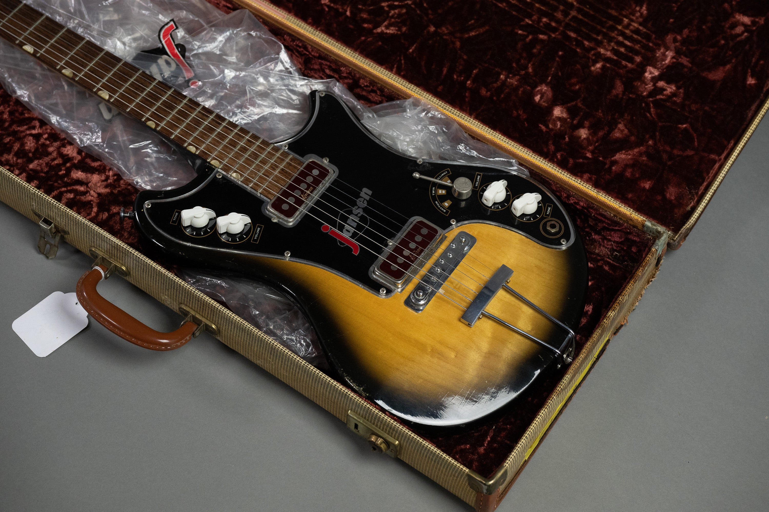 c1961 Jansen Victor (New Zealand, Sunburst, OHSC)