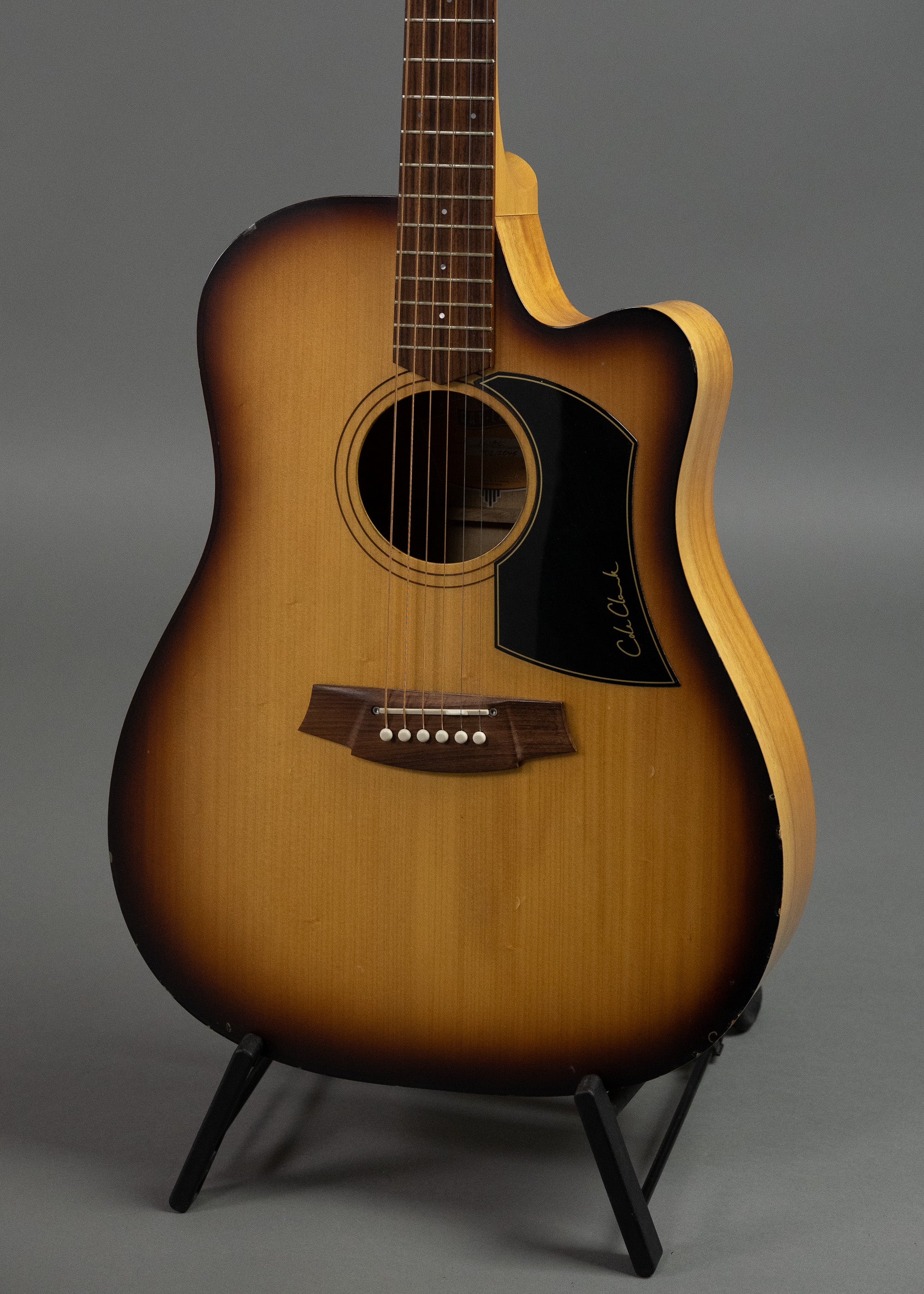 c2010s Cole Clark Fat Lady Acoustic (Australia, Sunburst, Pickup, OHSC)