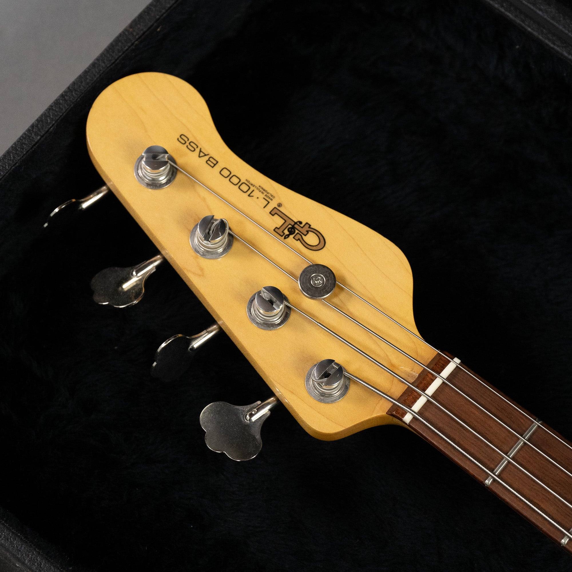 2020 G&L L-1000 Bass (Gold Sparkle, USA, HSC)